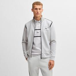 Boss Skaz Tape Full-Zip Sweatshirt