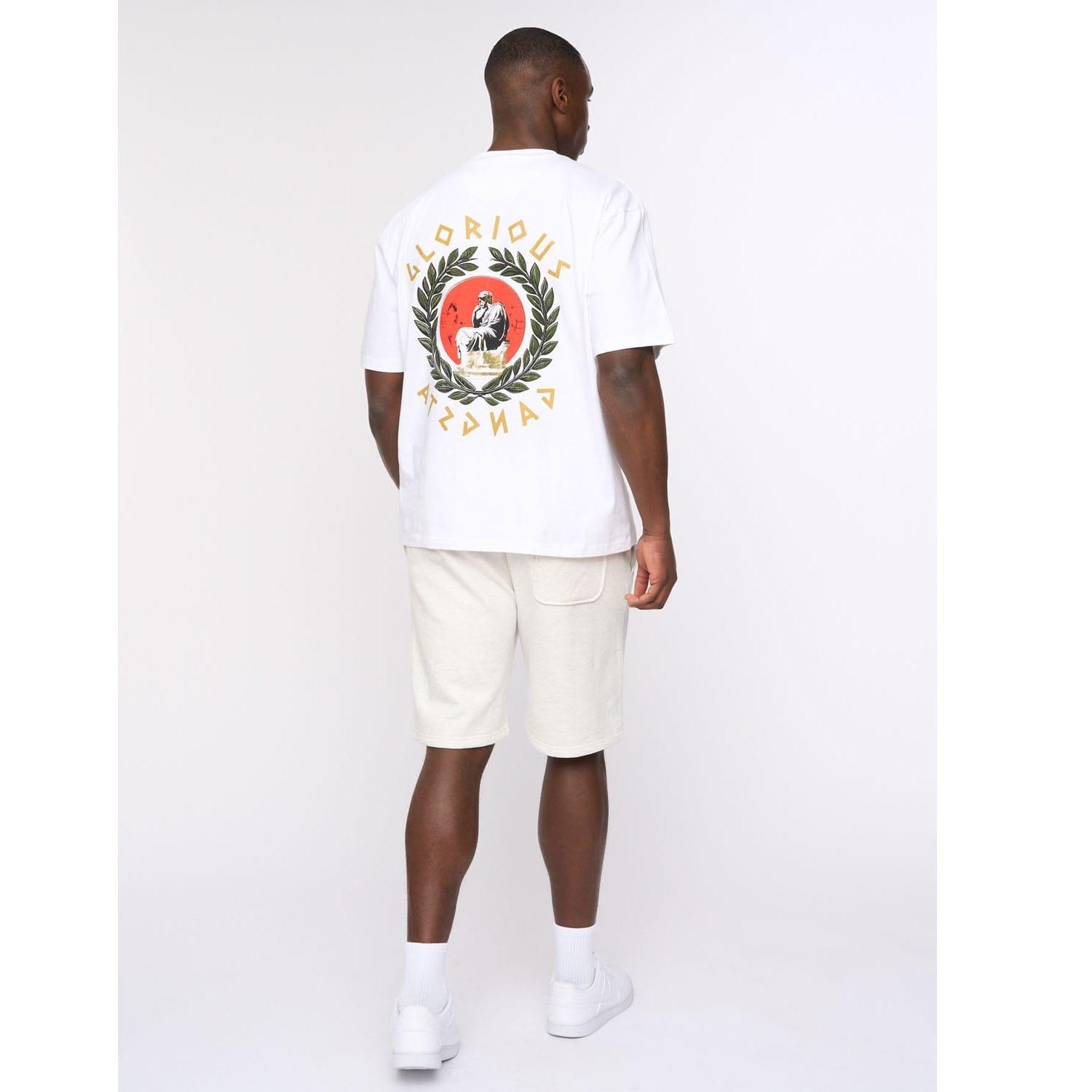 White - Glorious Gangsta - Ceazar T-Shirt - 3