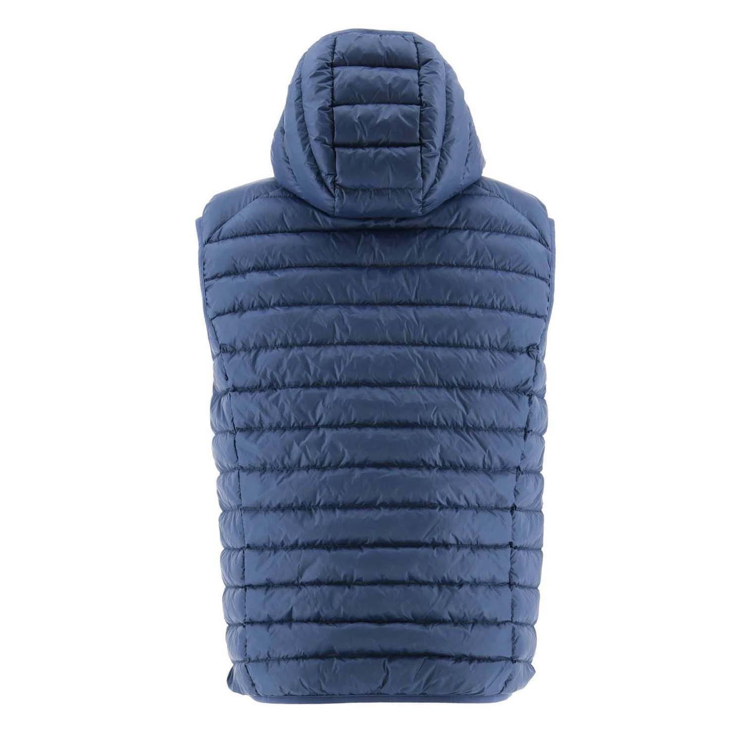 Blue - JOTT - Pat Hooded Down Gilet - 2