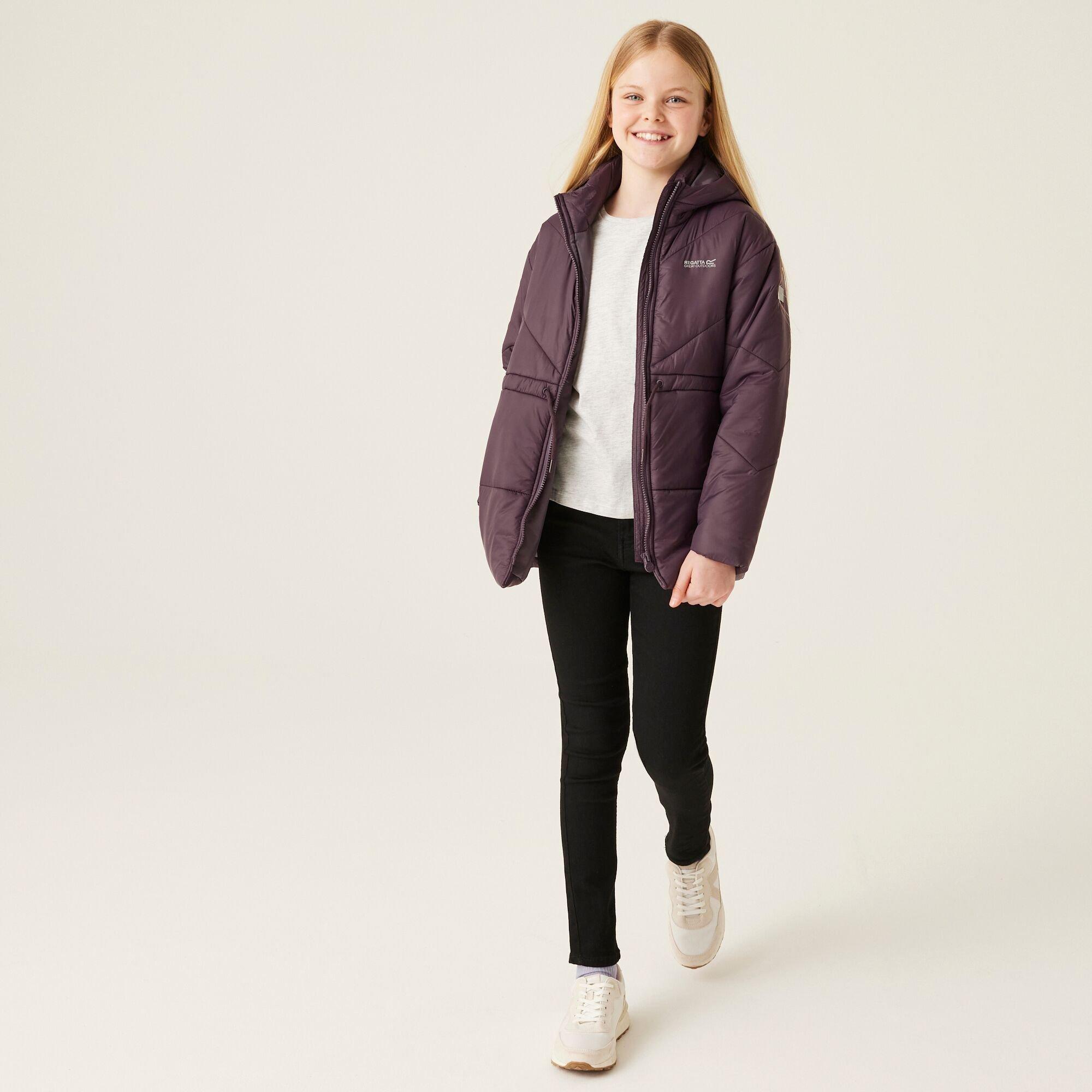 Deep Plum - Regatta - Junior Rurie Padded Jacket - 3
