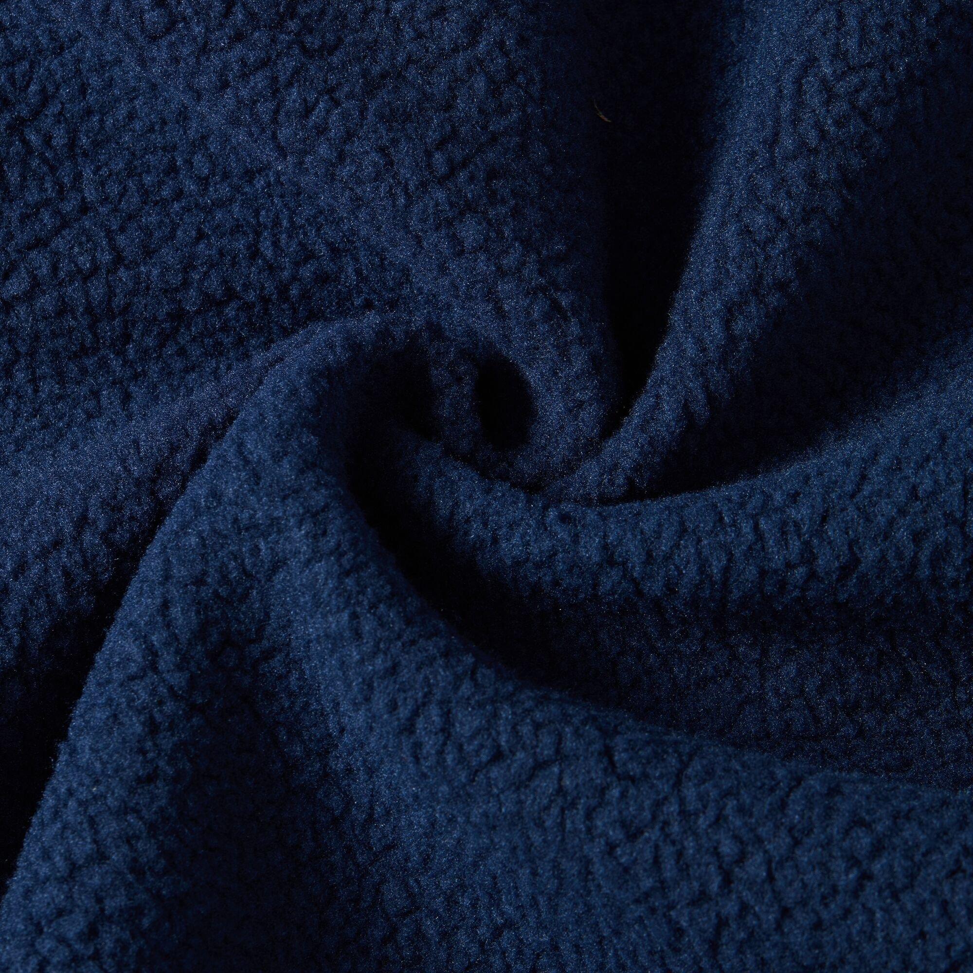 Navy/Black - Regatta - Mens Frankie Borg Half Zip Fleece - 10