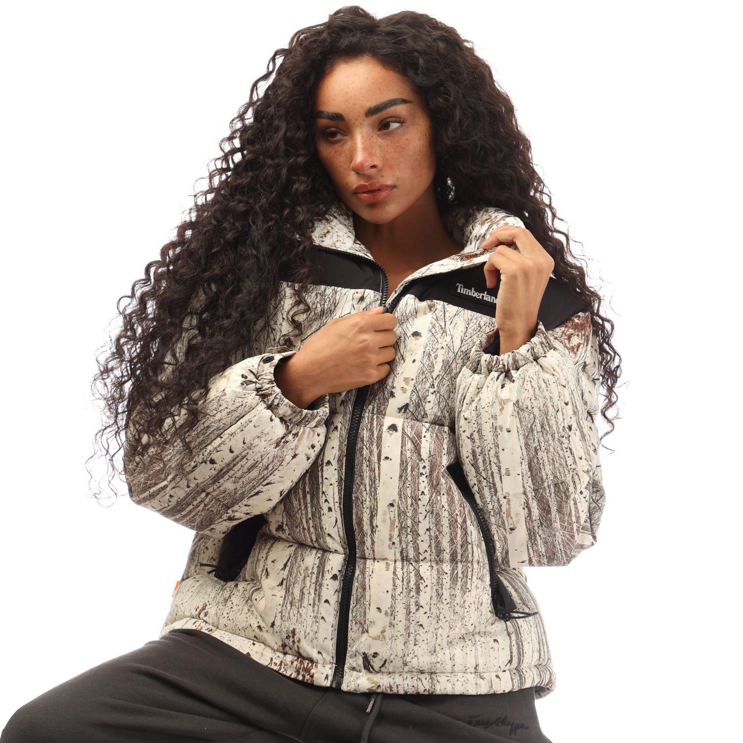 Black - Timberland - Graphic Pack Puffer Jacket - 5