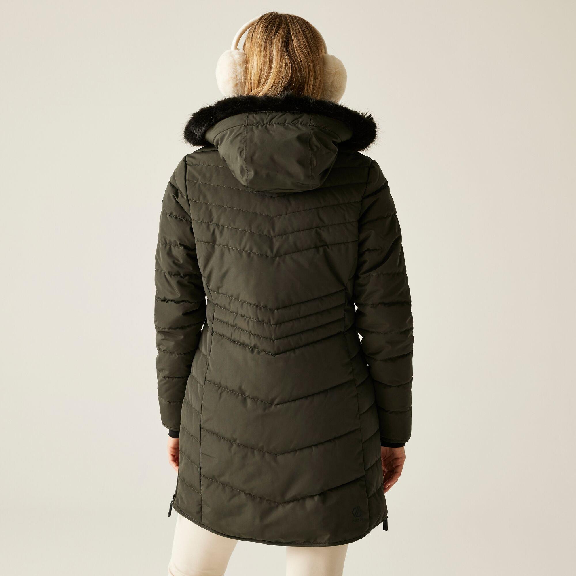 Dark Khaki - Dare 2b - Striking III Waterproof Jacket - 2