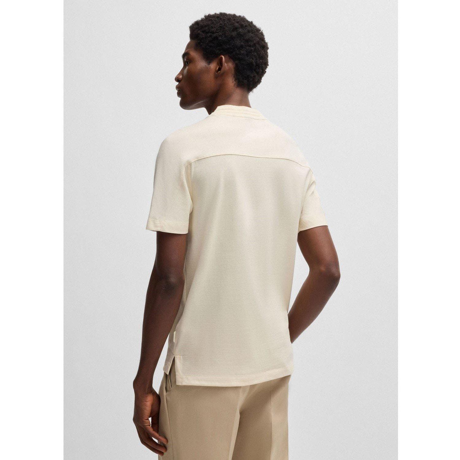 White - Boss - Men's P-Thompson 290 Regular-Fit Four-Way Stretch T-Shirt - 2