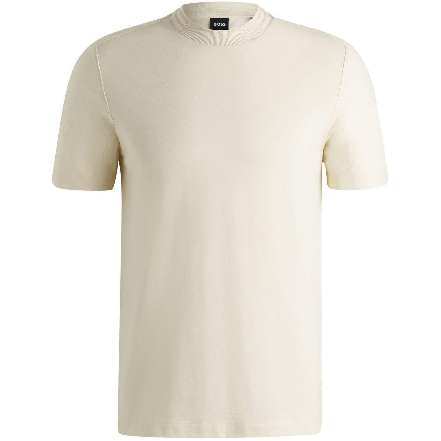 White - Boss - Men's P-Thompson 290 Regular-Fit Four-Way Stretch T-Shirt - 4
