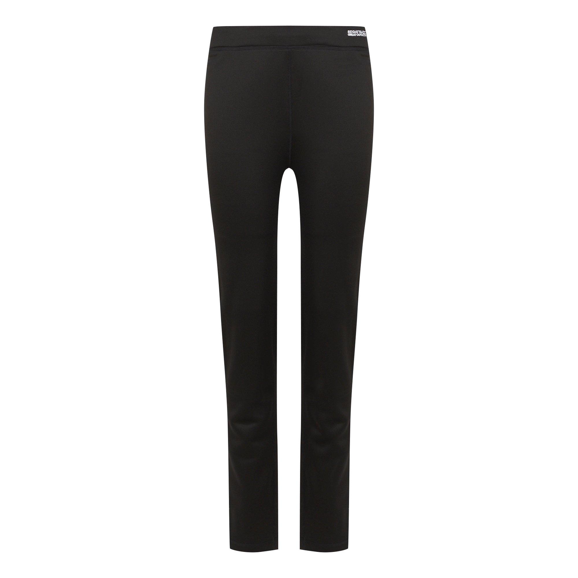 Black - Regatta - Womens Thermal Baselayer Set - 8