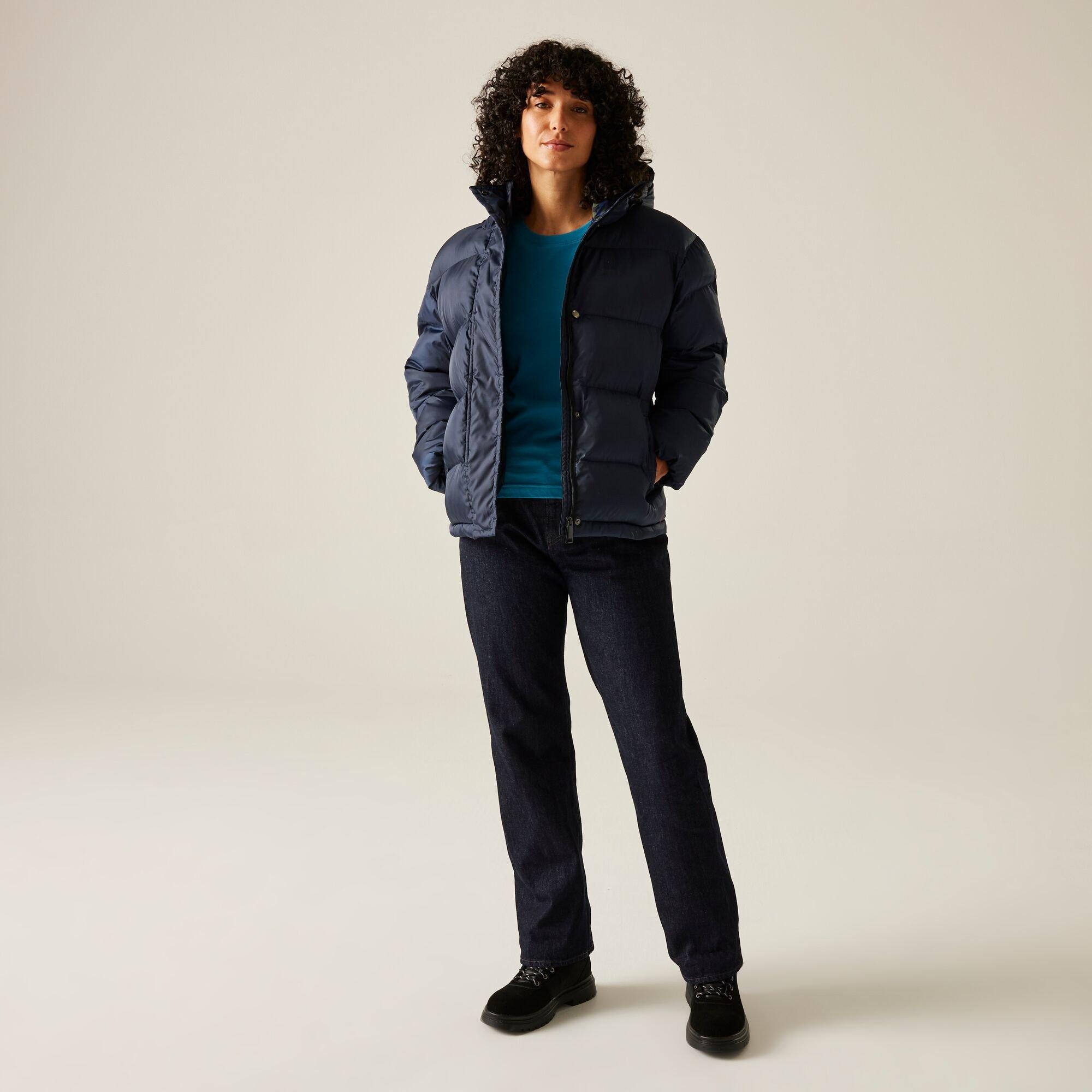 Navy - Regatta - Orla Kiely Padded Jacket - 3