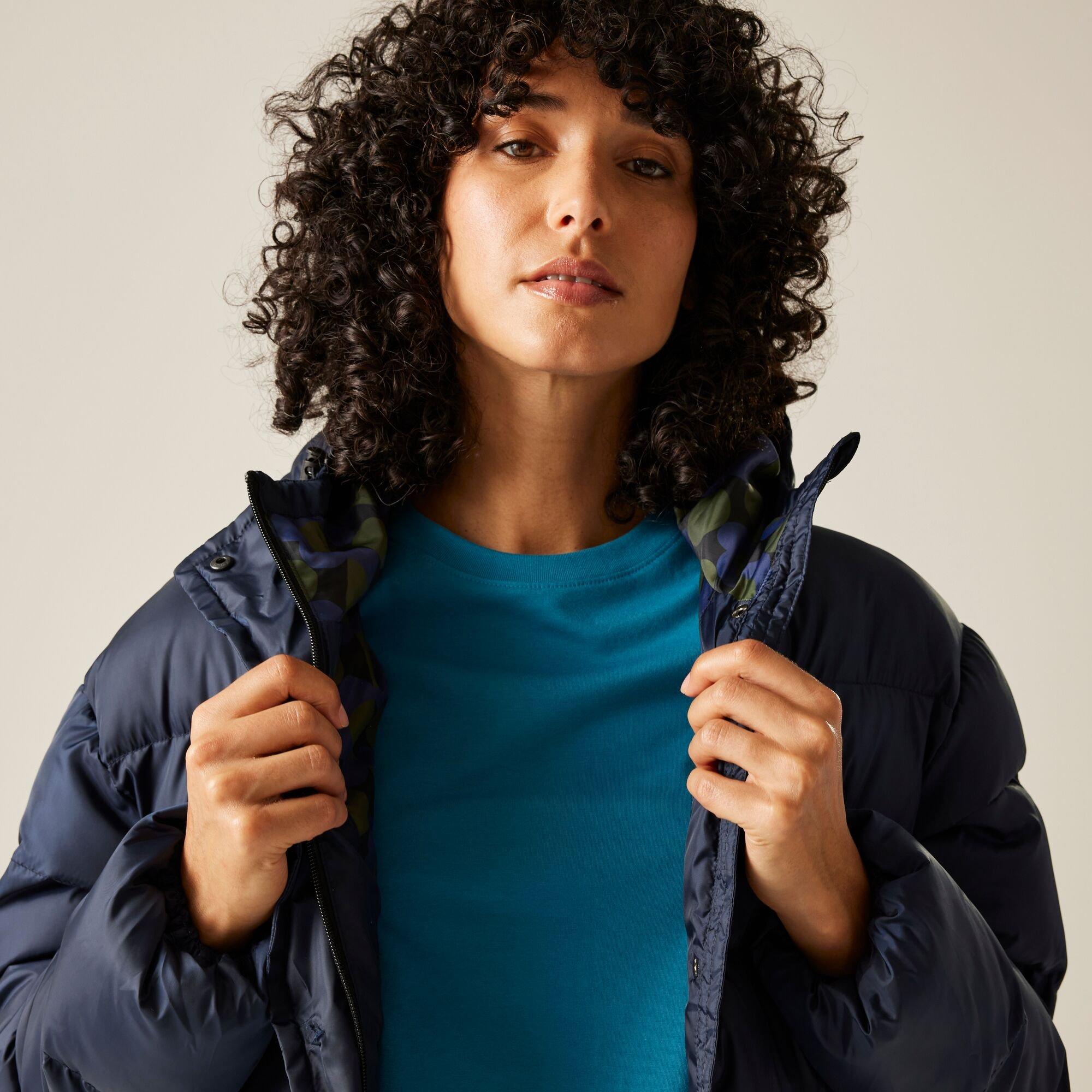 Navy - Regatta - Orla Kiely Padded Jacket - 5