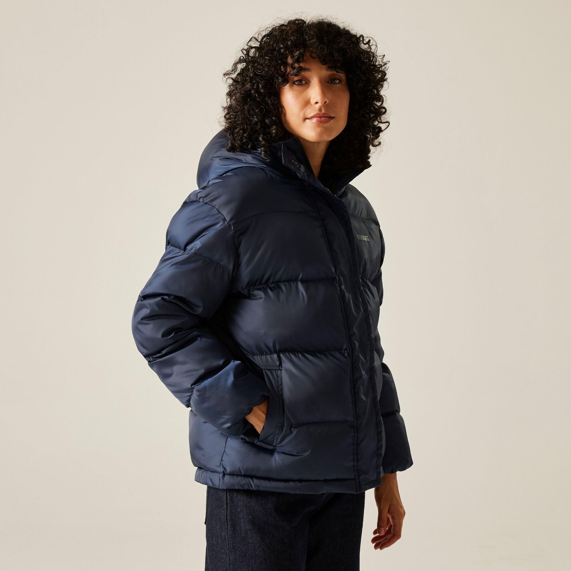Navy - Regatta - Orla Kiely Padded Jacket - 6