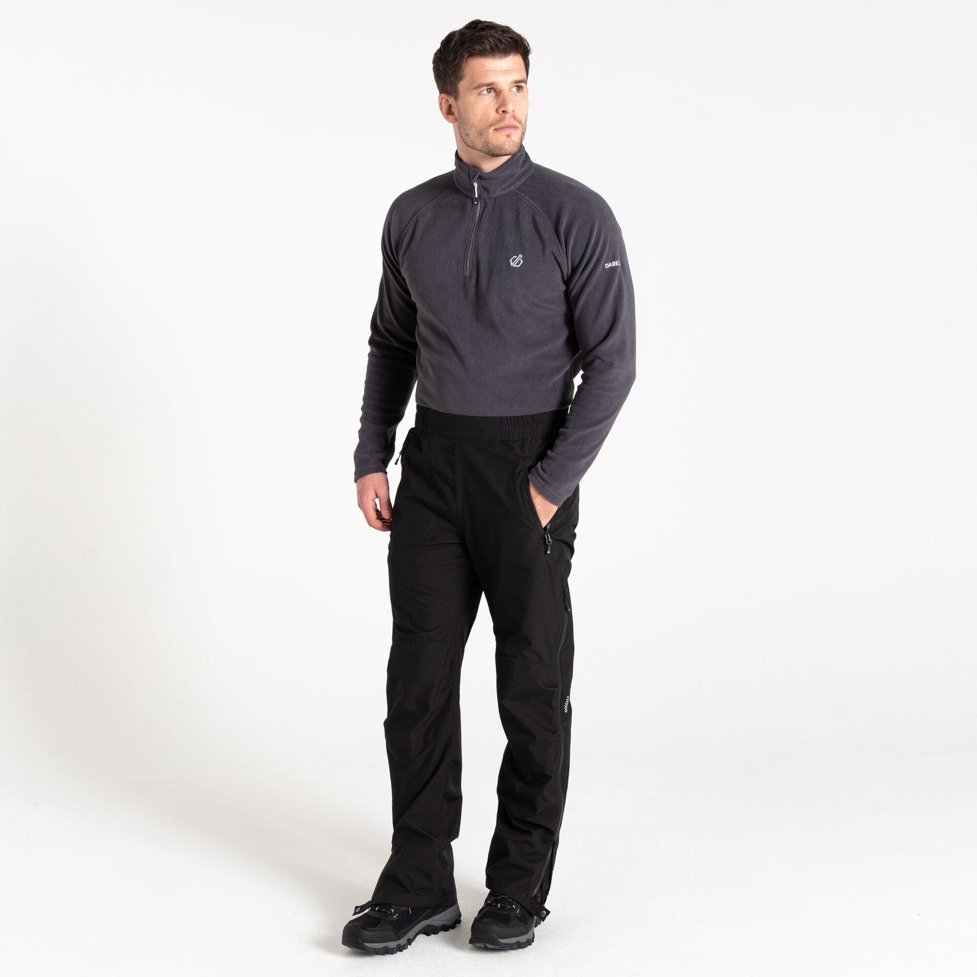 Black - Dare 2b - Adriot III Waterproof Overtrousers - 1