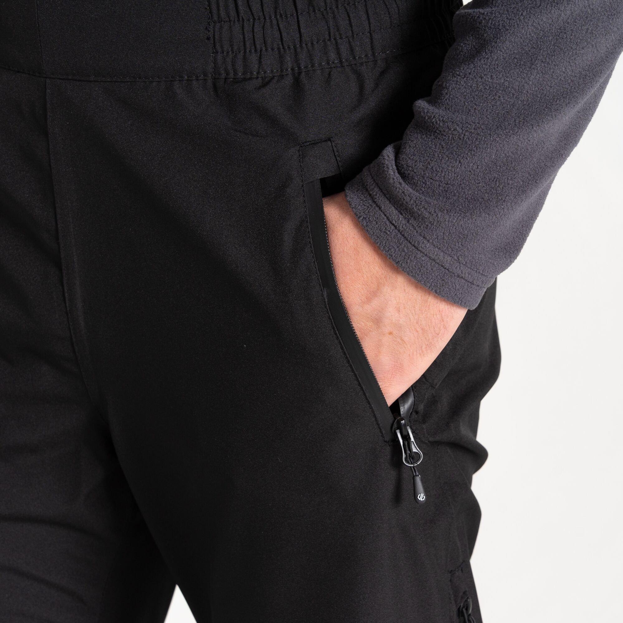 Black - Dare 2b - Adriot III Waterproof Overtrousers - 4