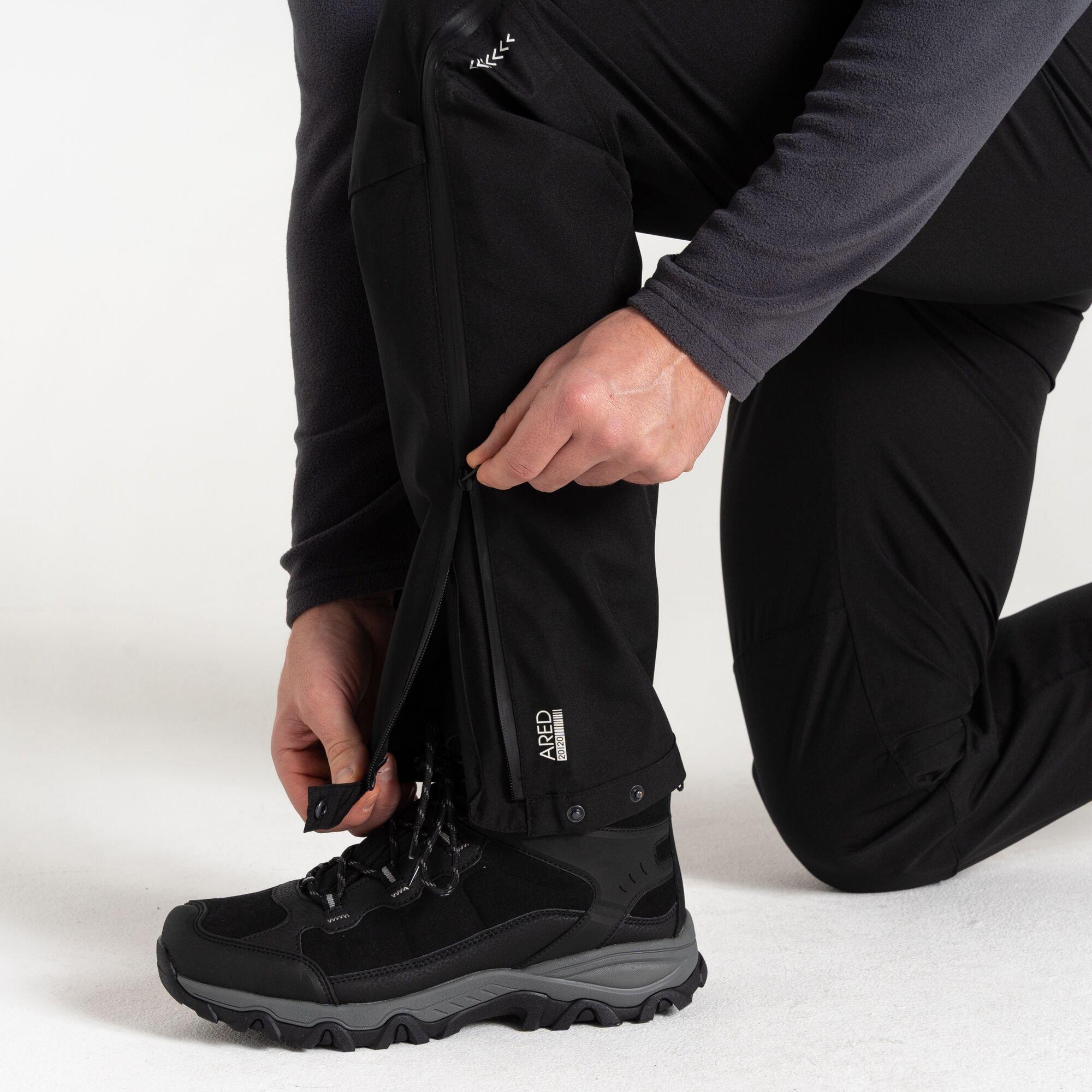 Black - Dare 2b - Adriot III Waterproof Overtrousers - 5