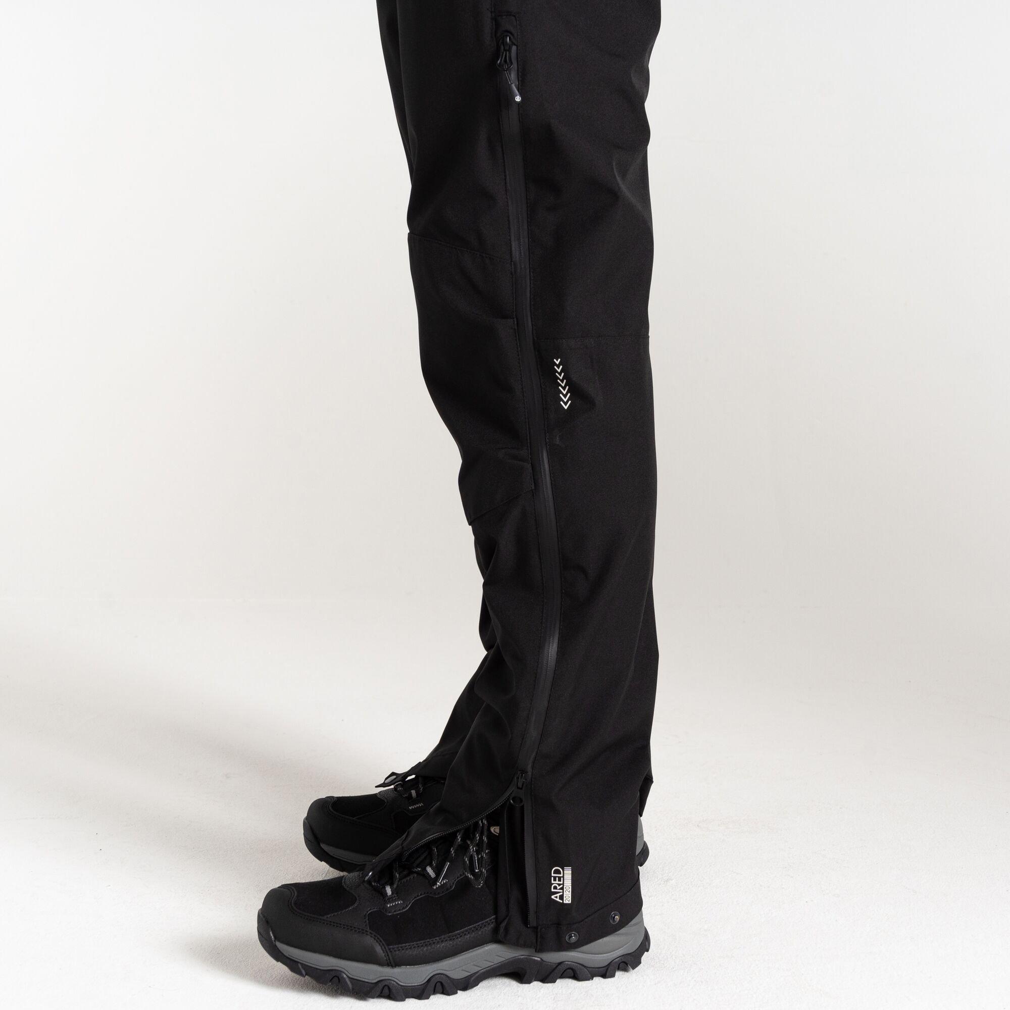 Black - Dare 2b - Adriot III Waterproof Overtrousers - 7