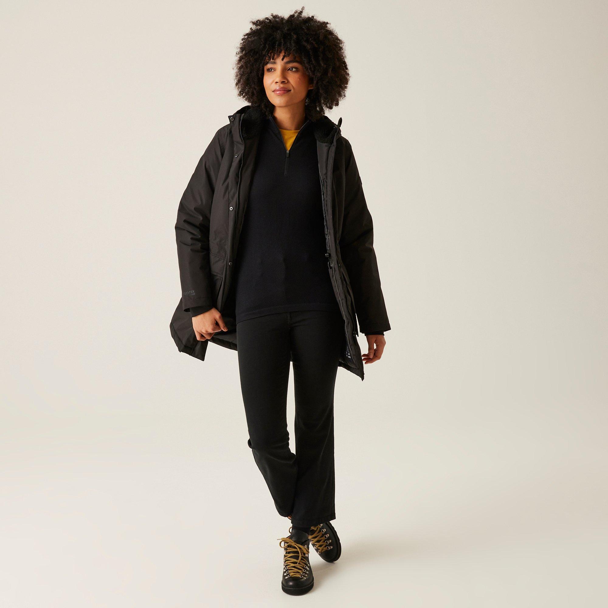 Black - Regatta - Womens Voltera Waterproof Jacket - 3