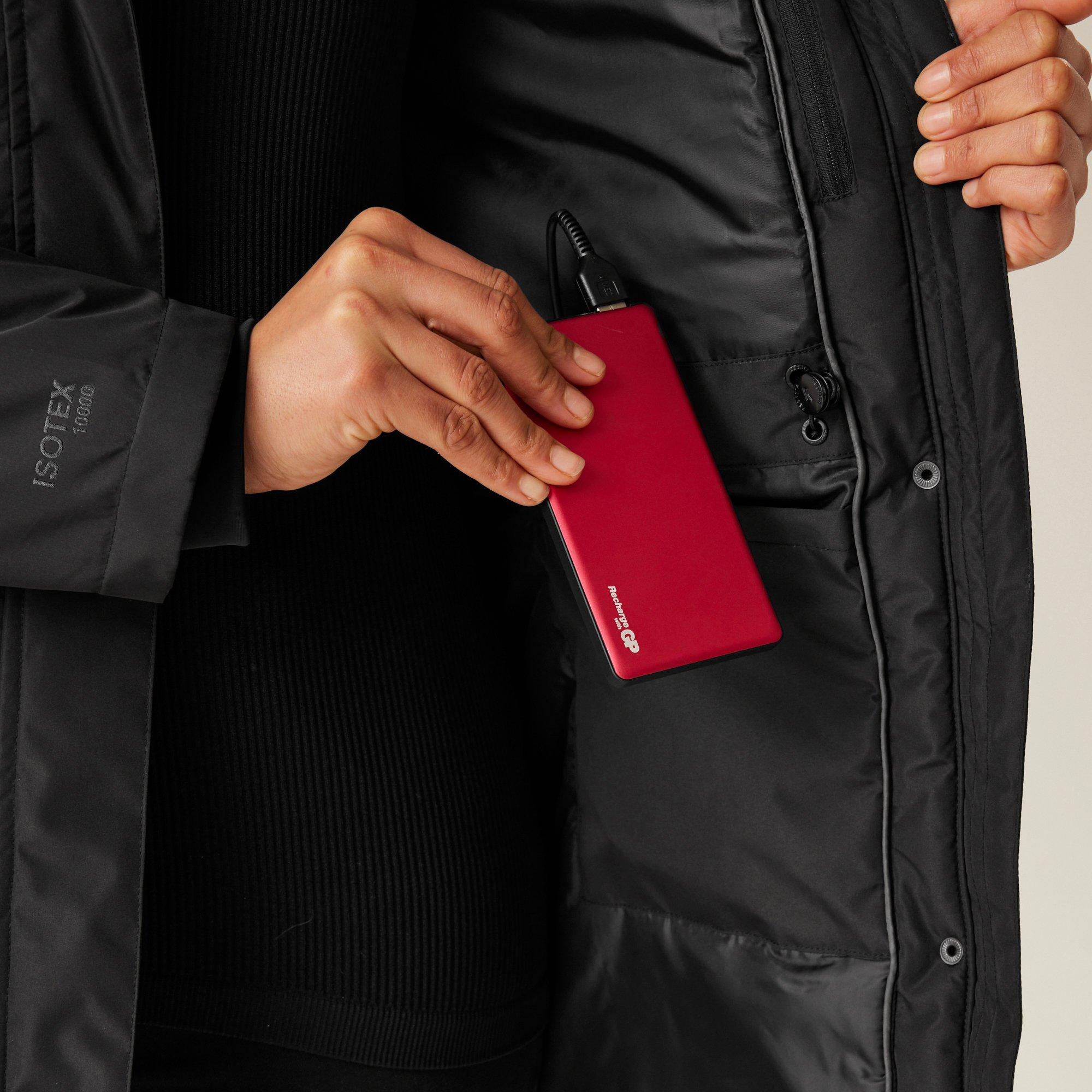 Black - Regatta - Womens Voltera Waterproof Jacket - 6