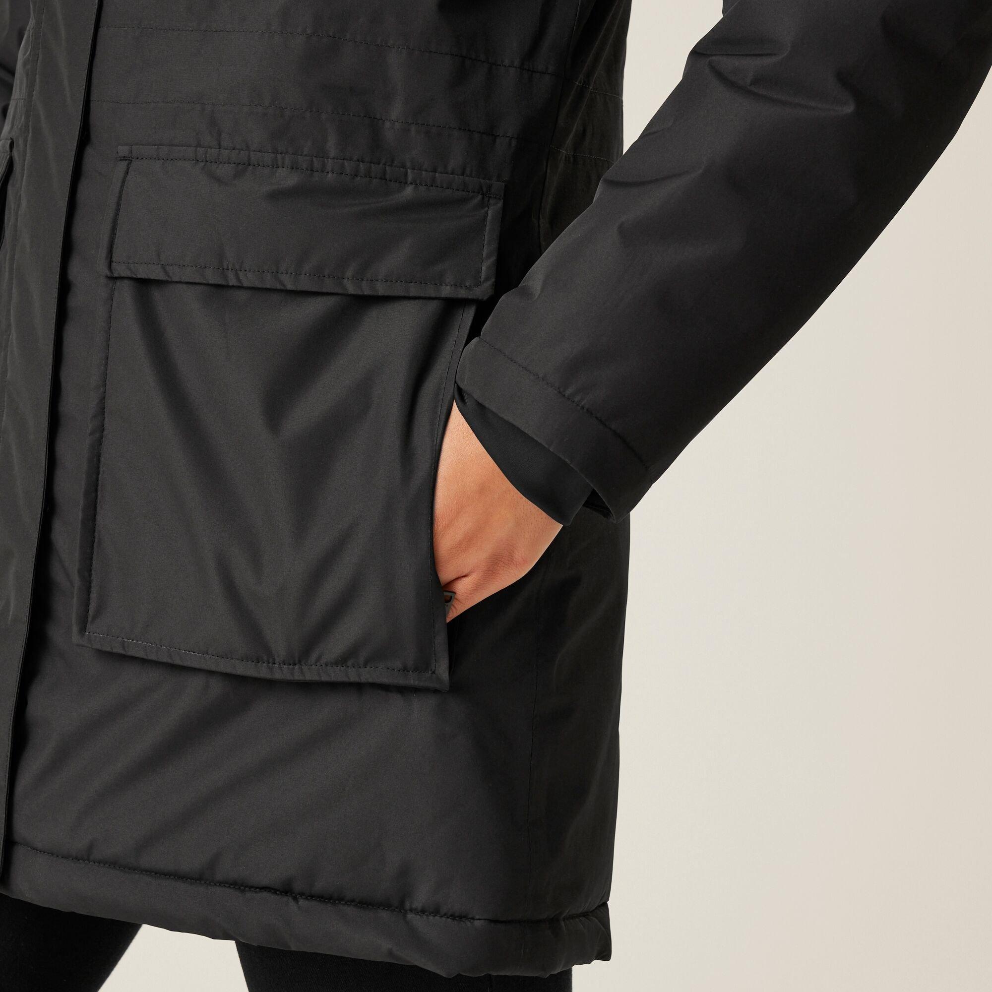 Black - Regatta - Womens Voltera Waterproof Jacket - 7