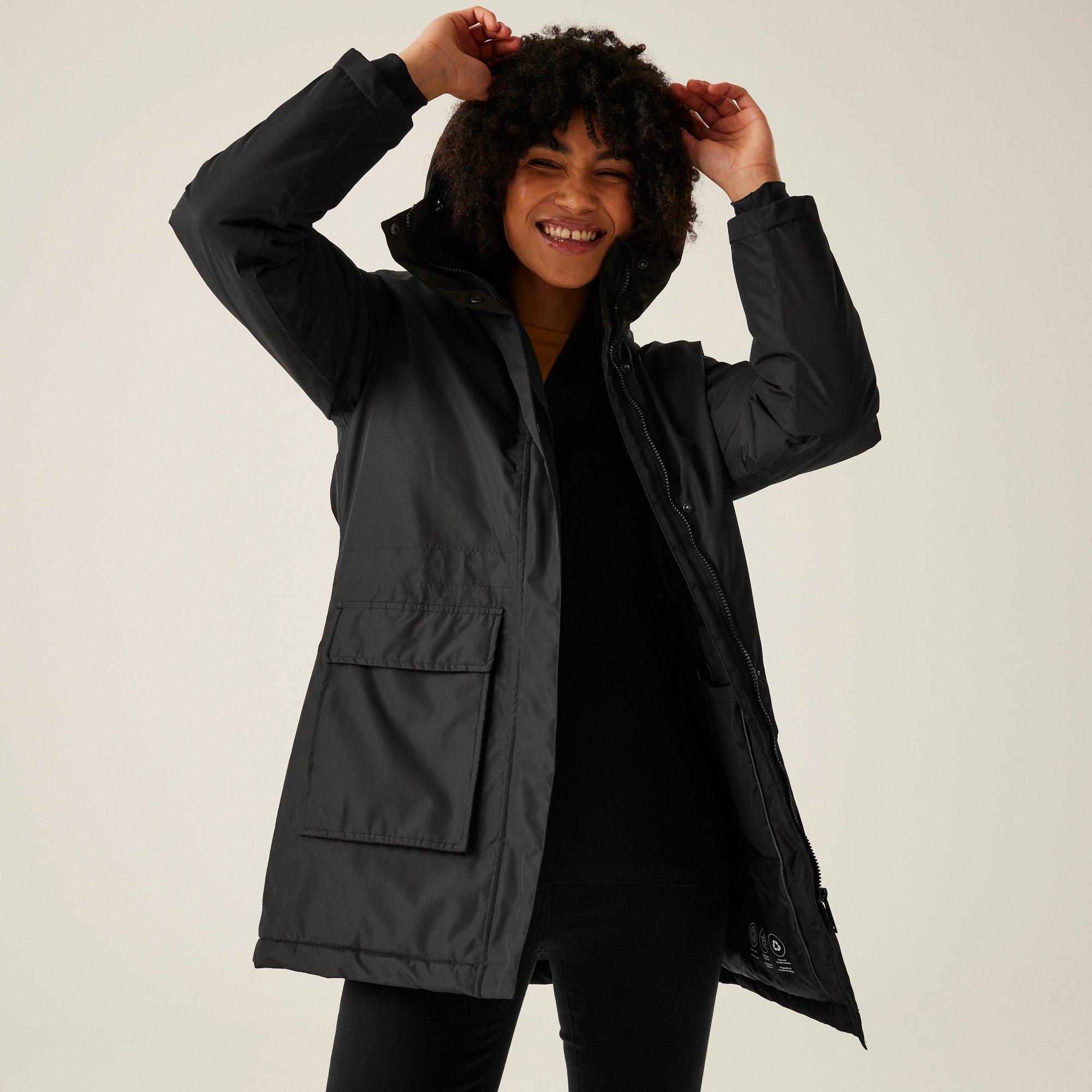 Black - Regatta - Womens Voltera Waterproof Jacket - 9