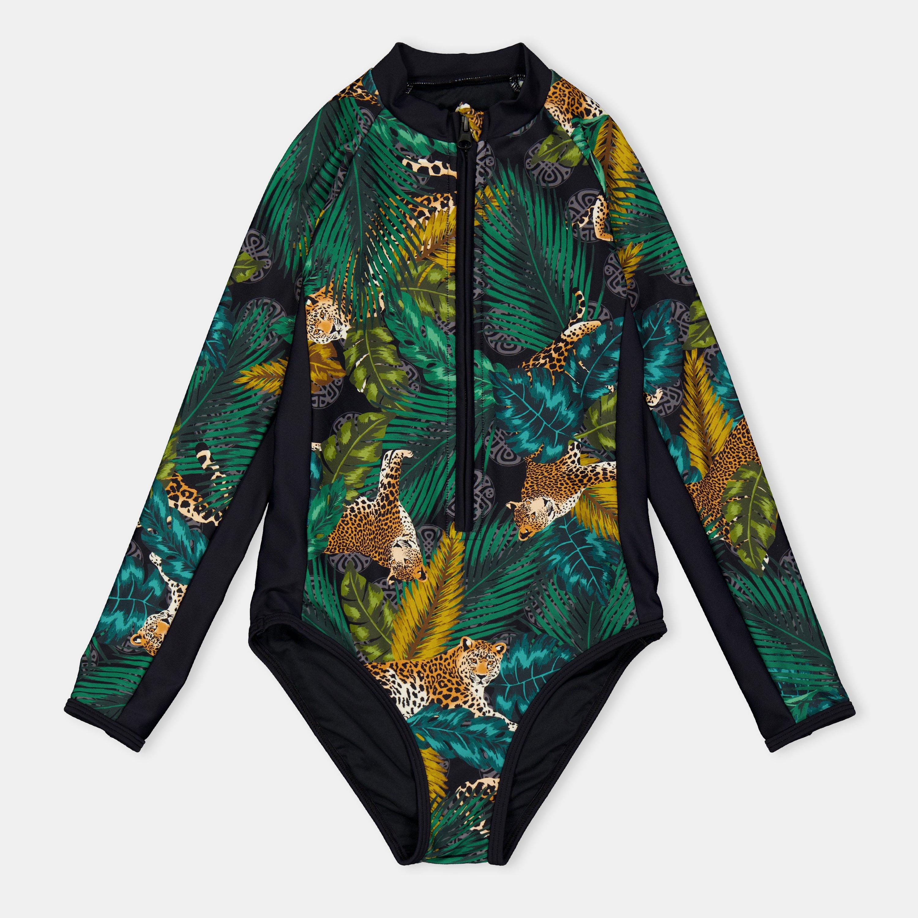 Animal Jungle - Biba - Kids' Scoop Neck Swimsuit - 1