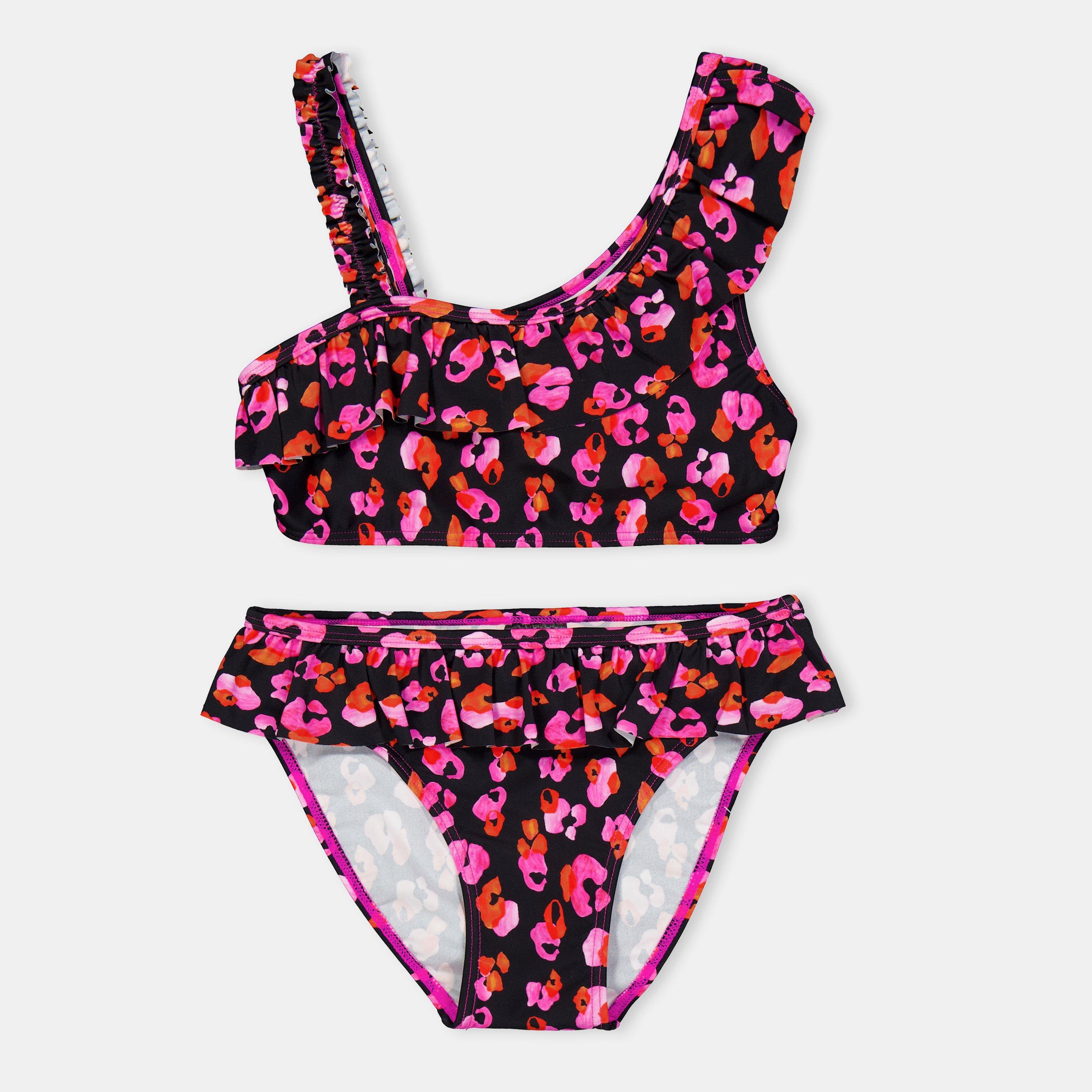 Pink Leo - Biba - Kids' Frill Bikini Sets - 1