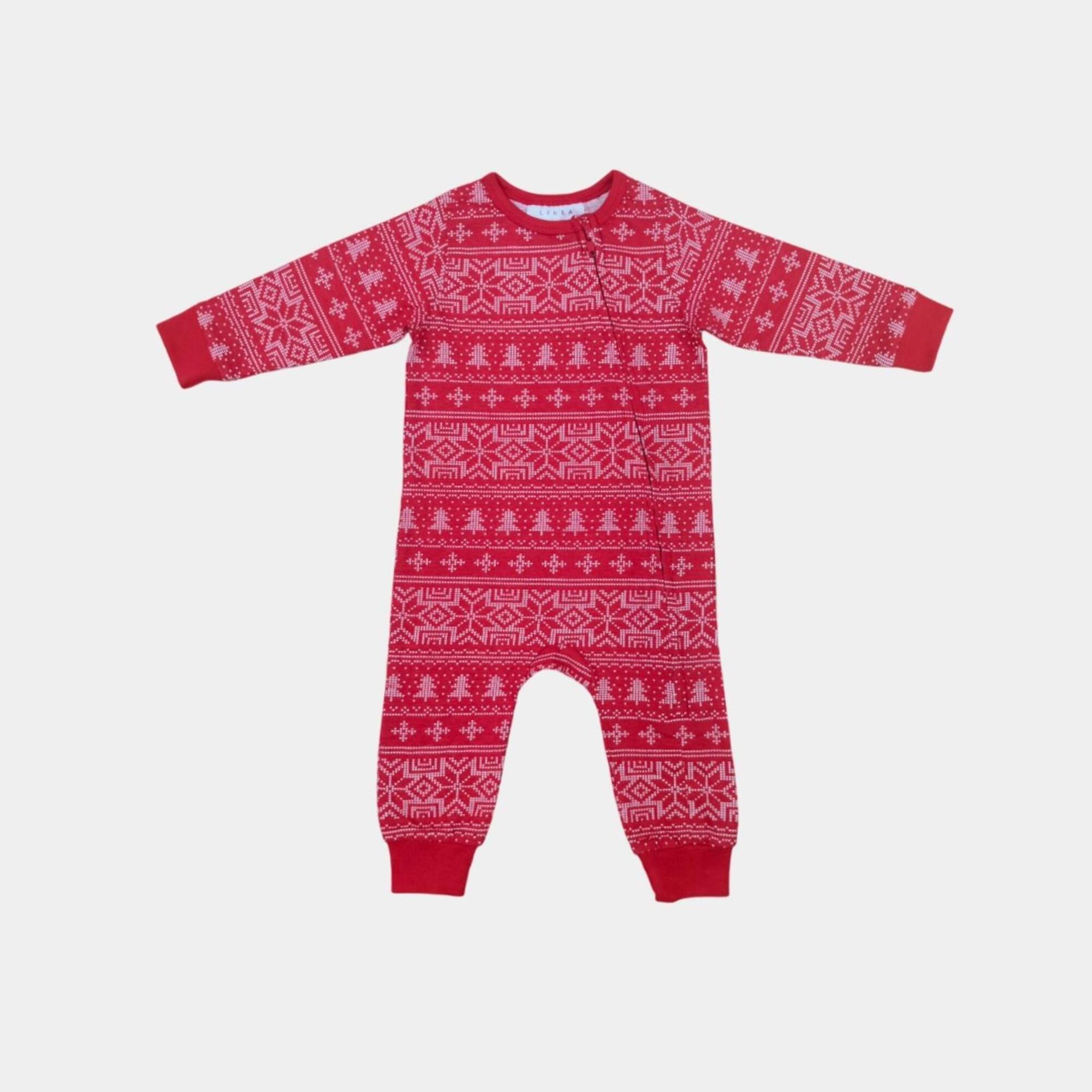 Linea Festive Fairisle Pyjama Set