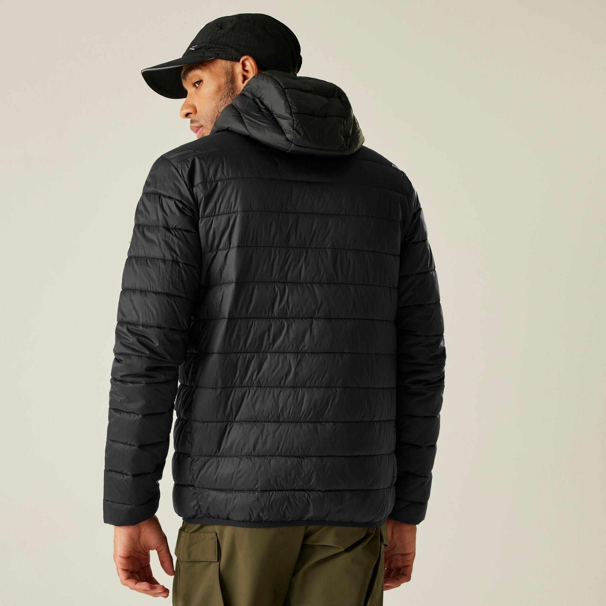 Black - Regatta - Men's Marizion Water-Repellent Insulated Quilted Jacket - 2