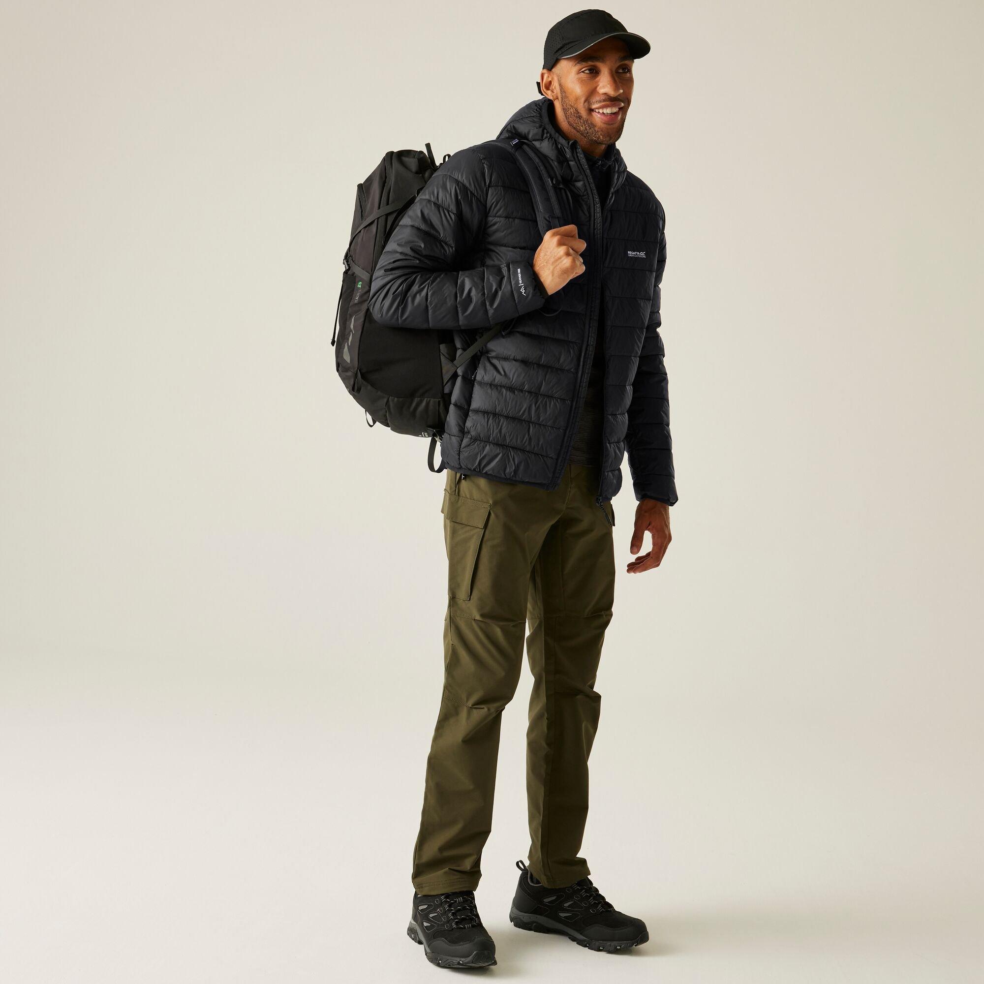 Black - Regatta - Men's Marizion Water-Repellent Insulated Quilted Jacket - 3