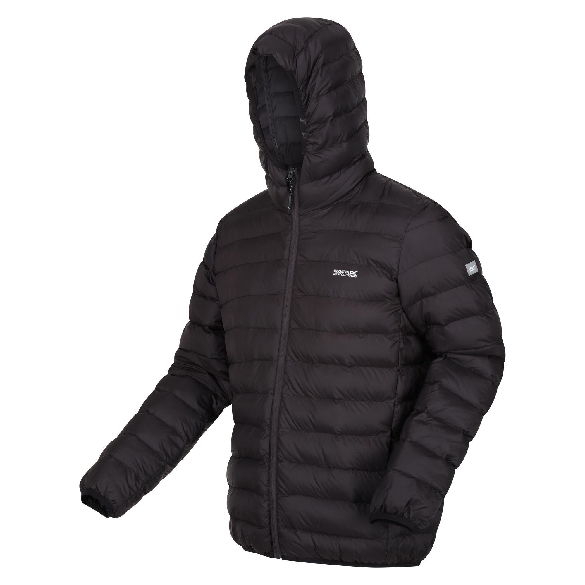 Black - Regatta - Men's Marizion Water-Repellent Insulated Quilted Jacket - 8