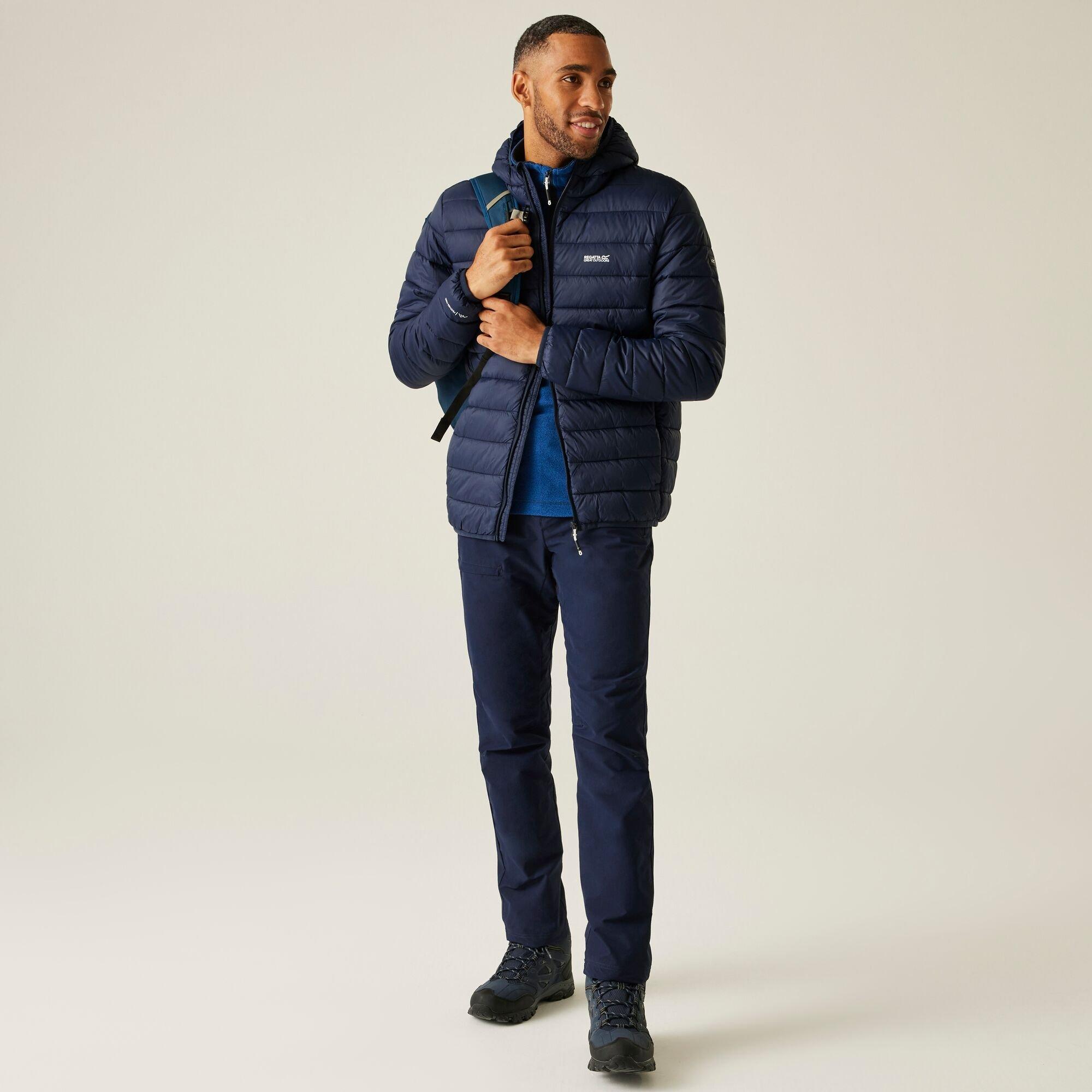 Navy Olympian B - Regatta - Hooded Marizion Jacket - 3