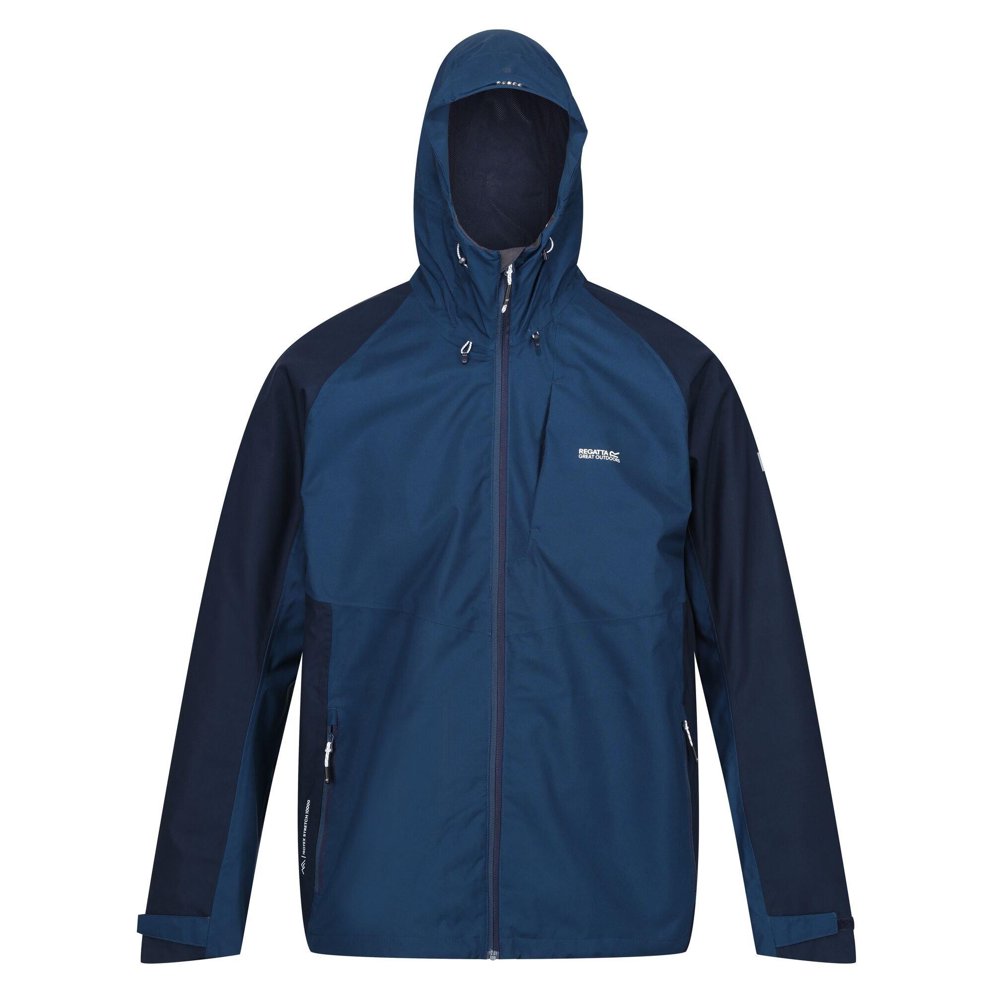 Moonltdn/Nvy - Regatta - Britedale Waterproof Jacket - 10