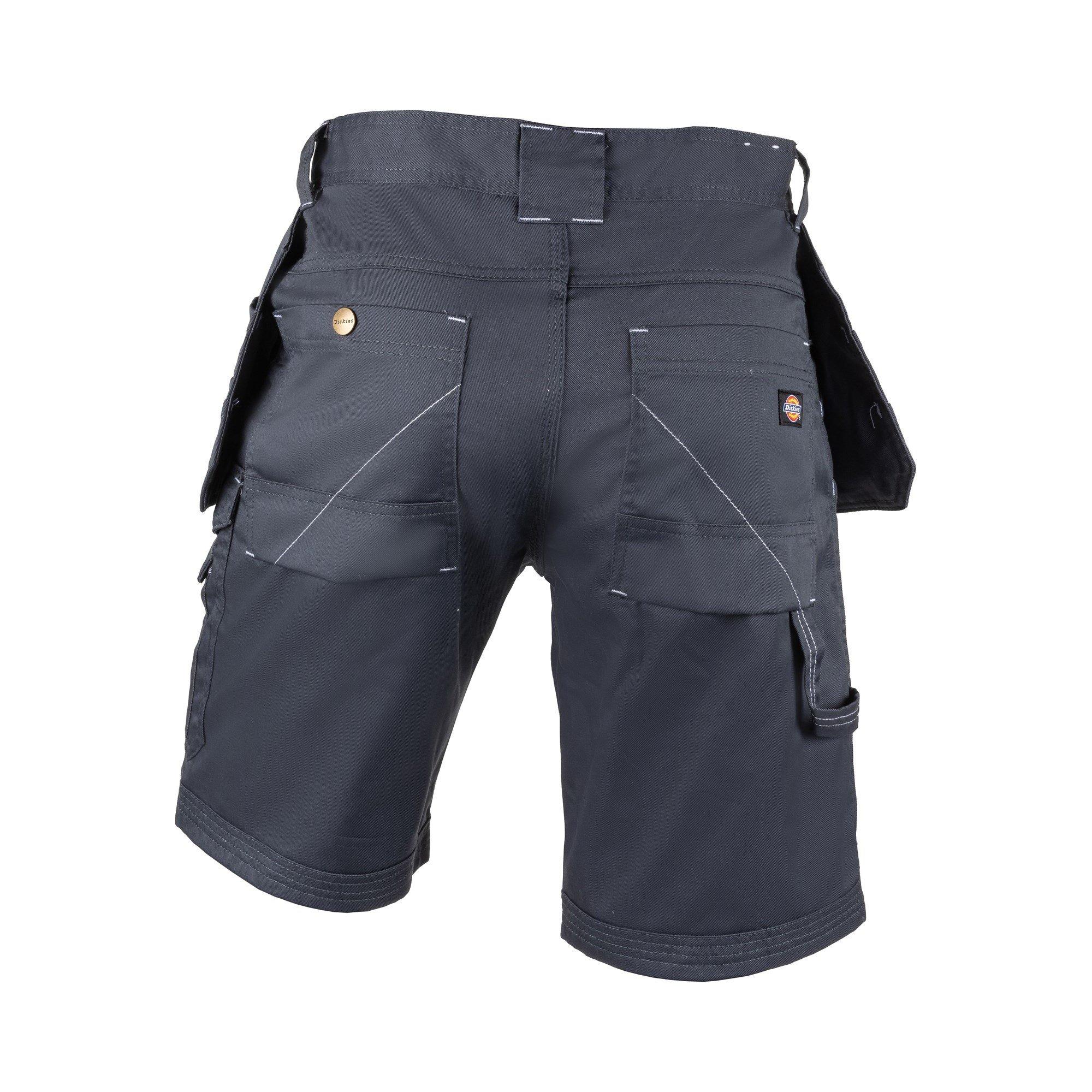 Grey - Dickies - Redhawk Pro Work Shorts - 2