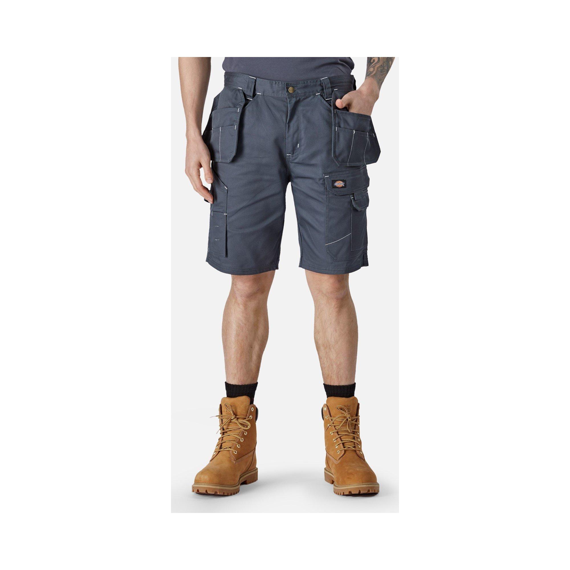 Grey - Dickies - Redhawk Pro Work Shorts - 5