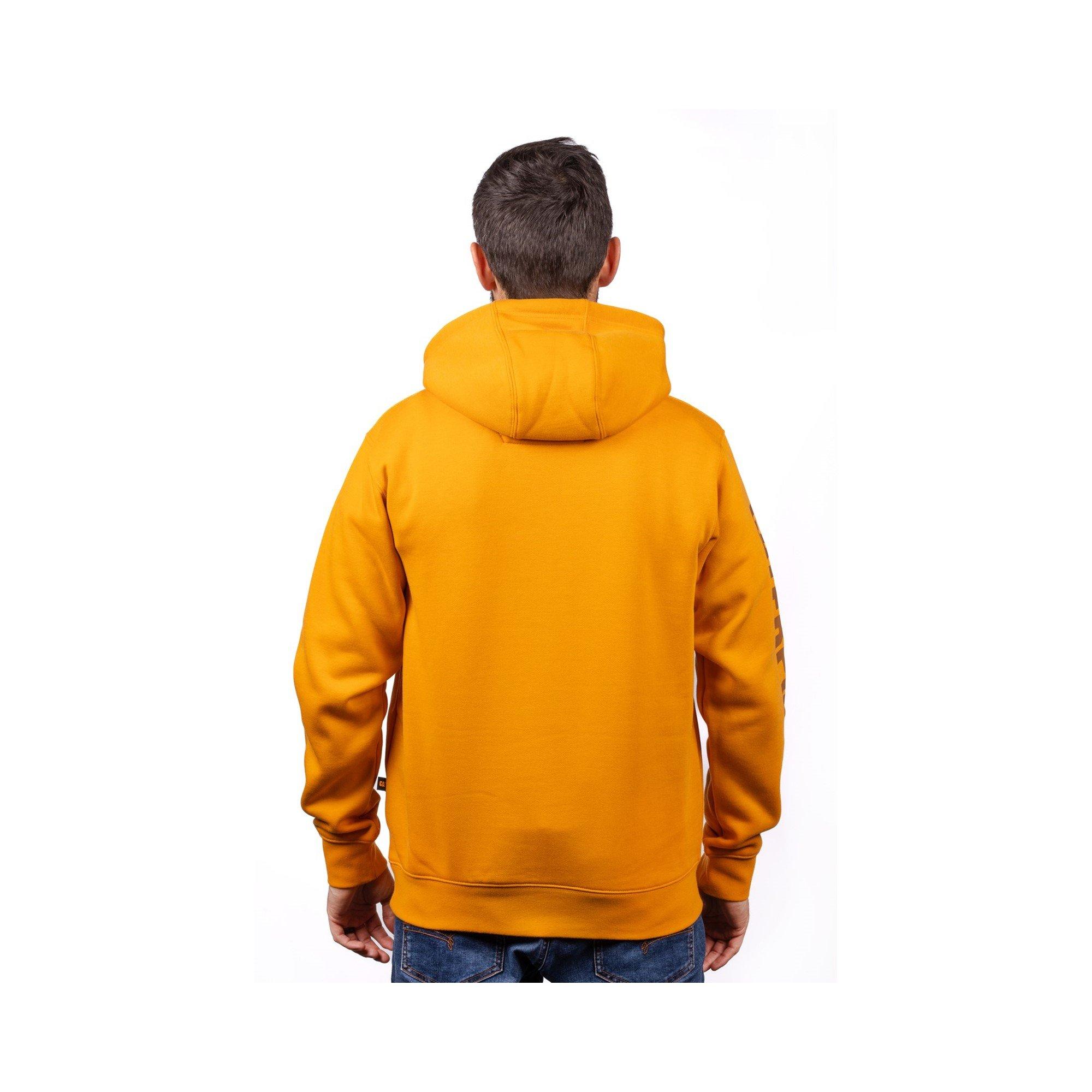 Yellow - Caterpillar - Trademark Banner Hooded Sweatshirt - 3