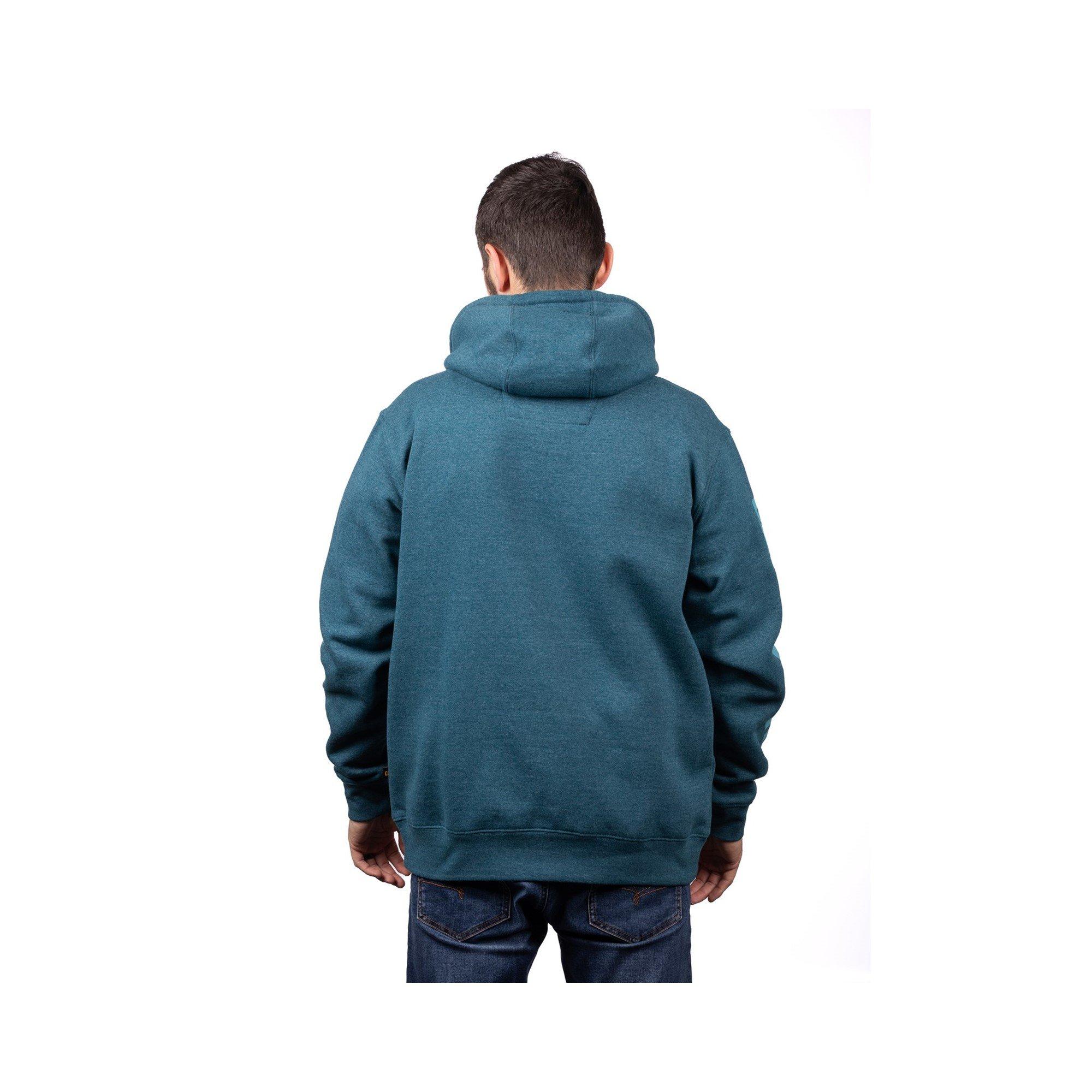 Mallard - Caterpillar - Trademark Banner Hooded Sweatshirt - 6