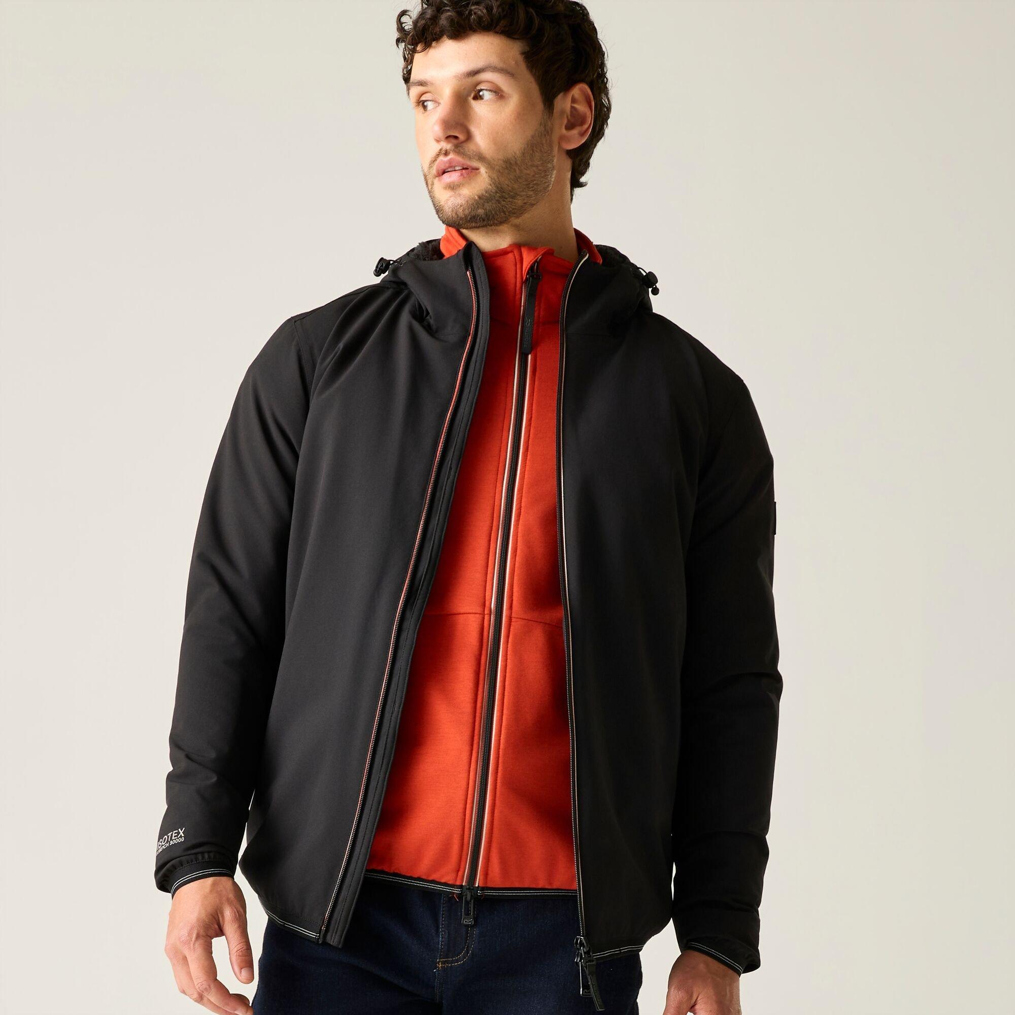 Black(Black) - Regatta - Mens Evander Waterproof Jacket - 1