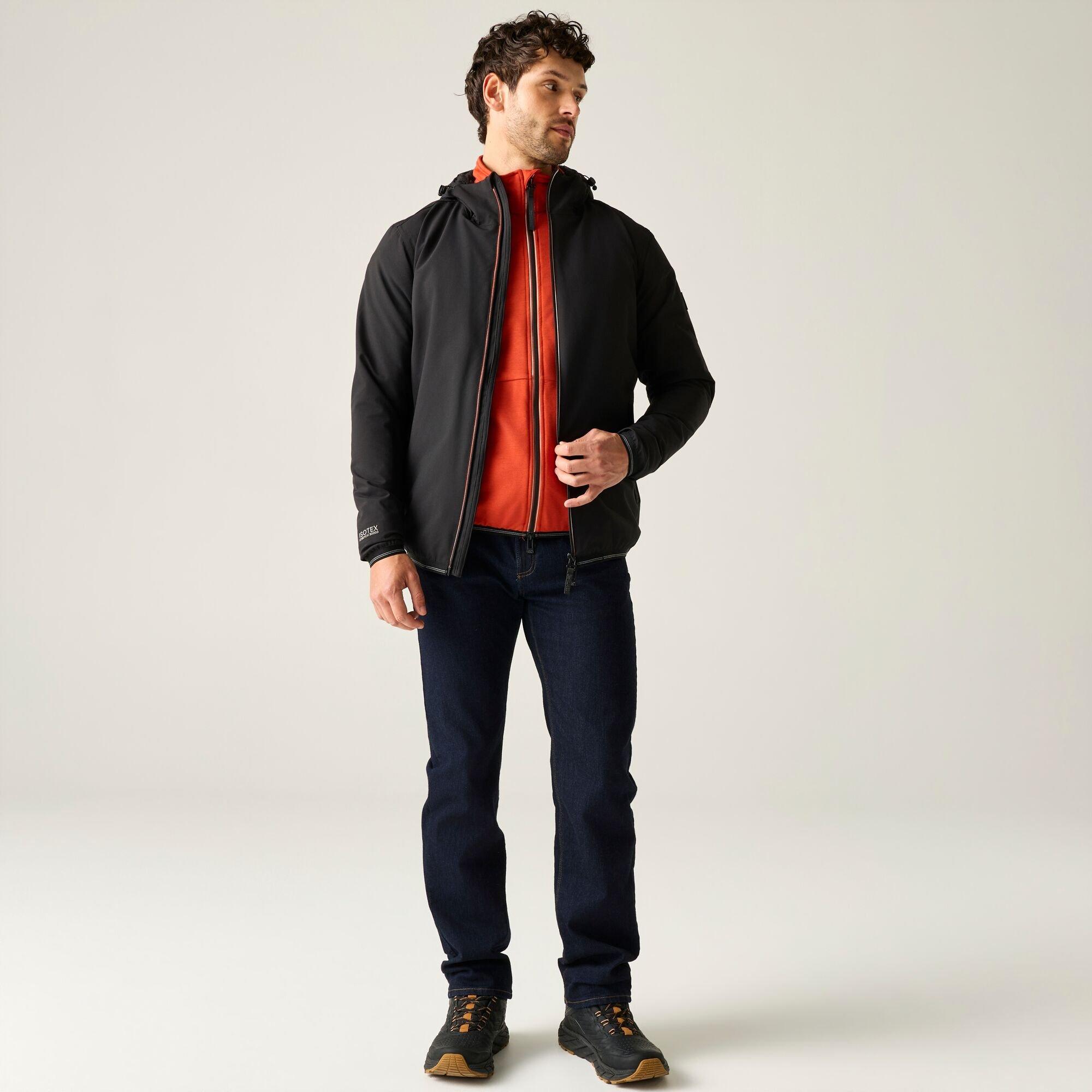 Black(Black) - Regatta - Mens Evander Waterproof Jacket - 2