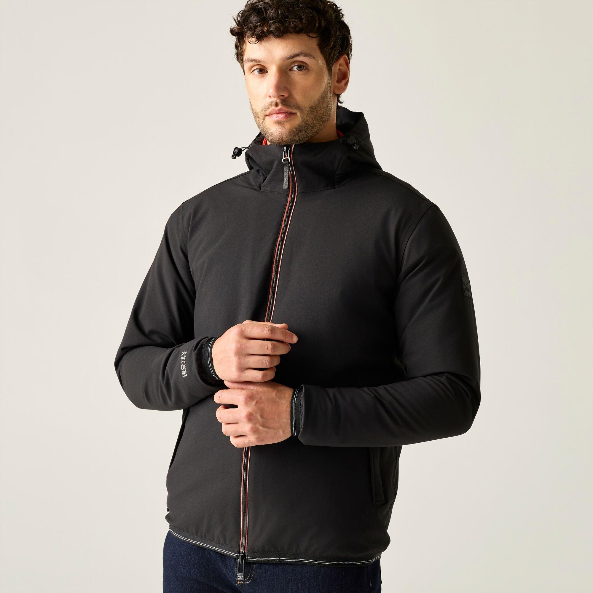 Black(Black) - Regatta - Mens Evander Waterproof Jacket - 5