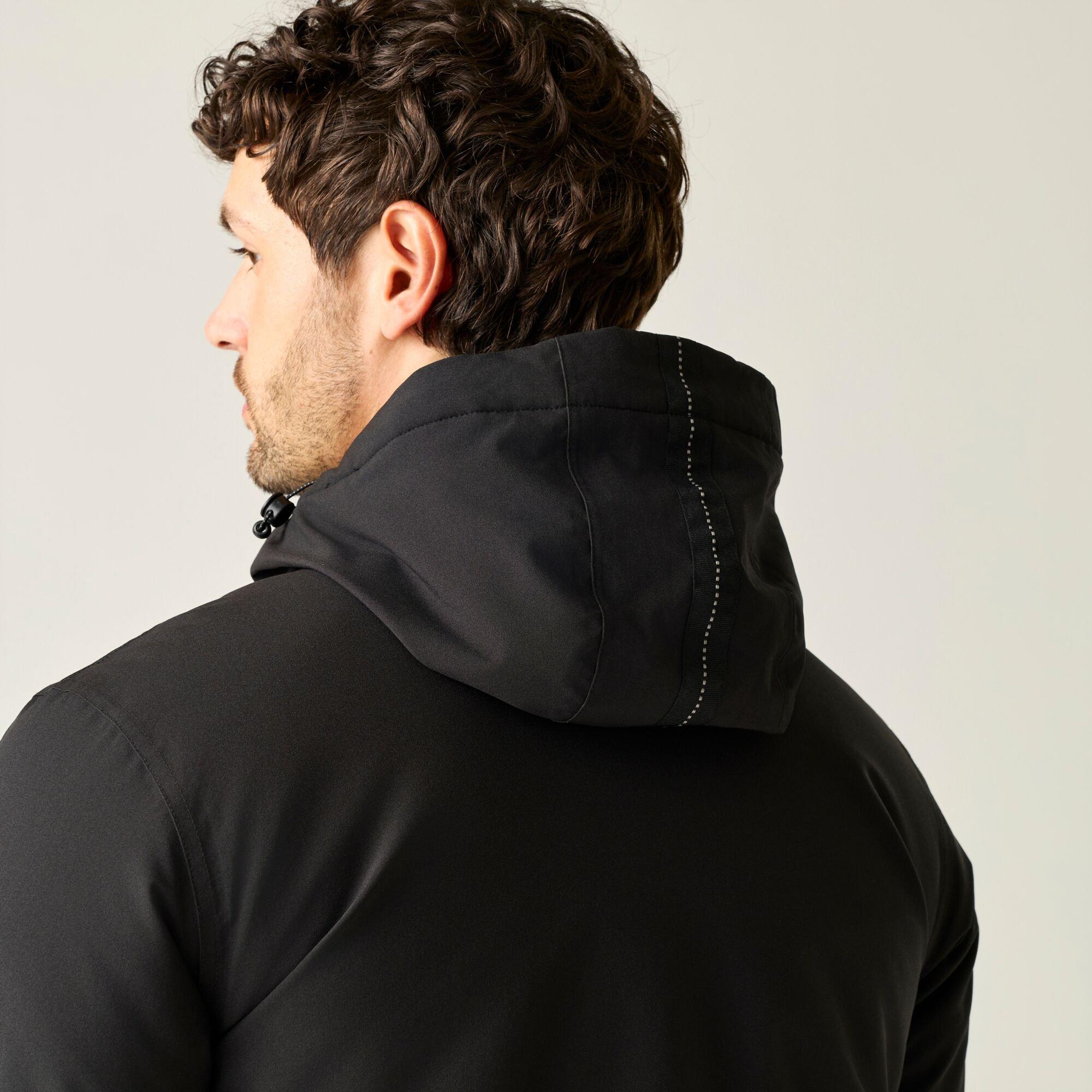 Black(Black) - Regatta - Mens Evander Waterproof Jacket - 6