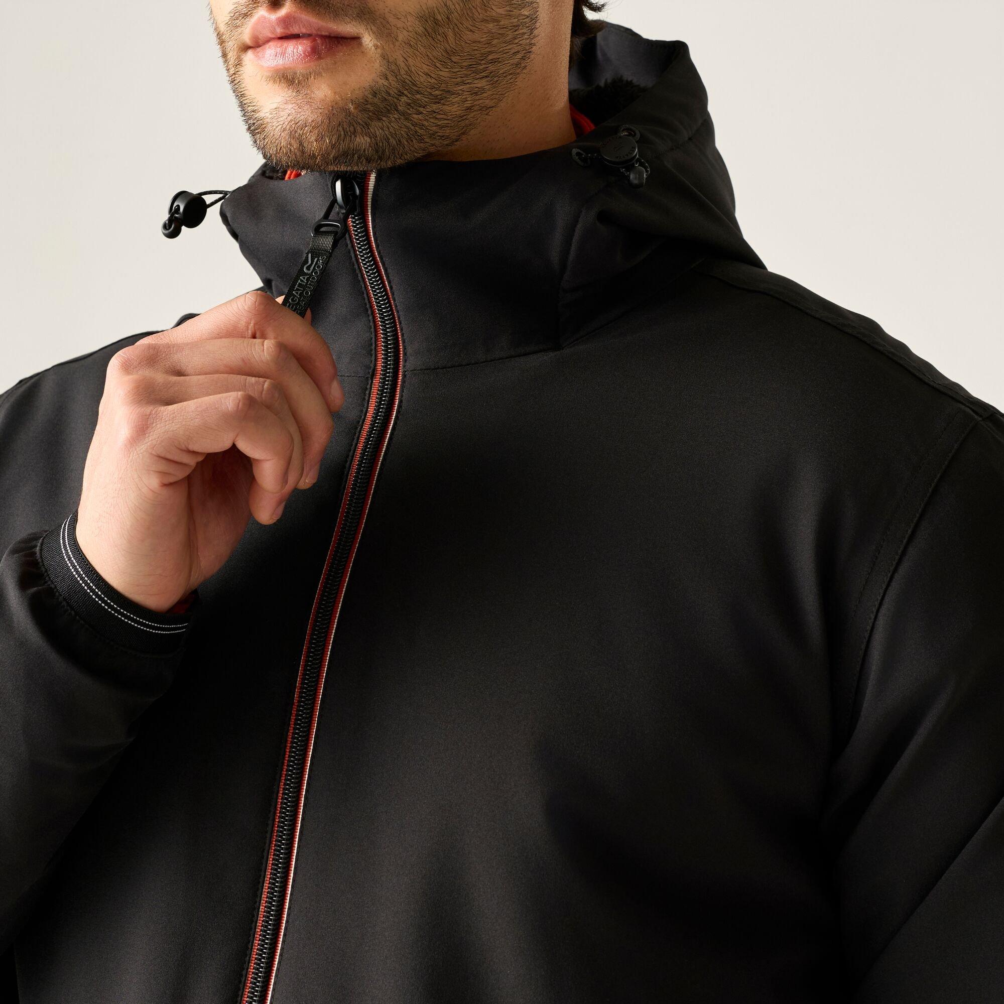 Black(Black) - Regatta - Mens Evander Waterproof Jacket - 7