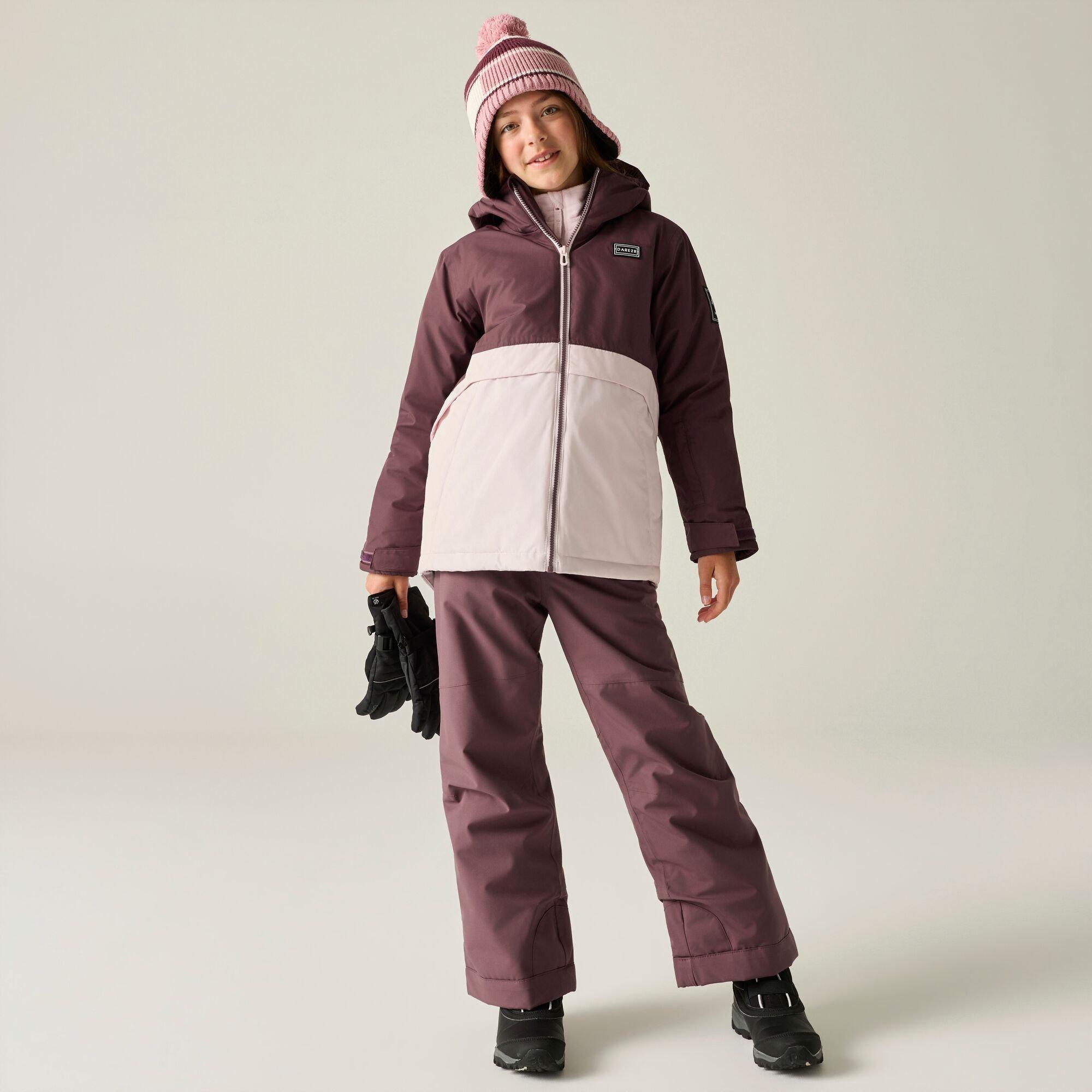 Huckleberry/Pin - Dare 2b - Kids Wing It Waterproof Jacket - 2