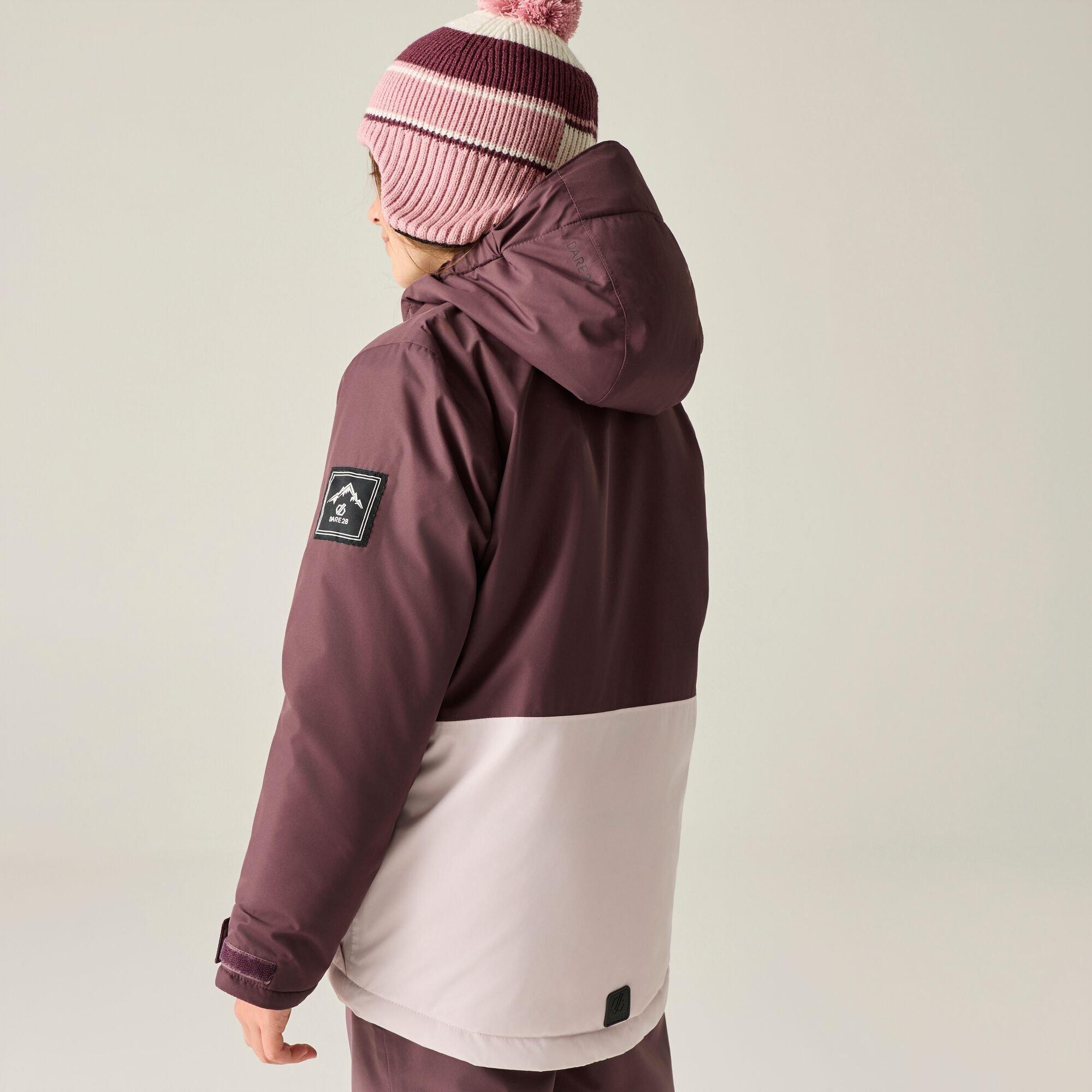 Huckleberry/Pin - Dare 2b - Kids Wing It Waterproof Jacket - 3