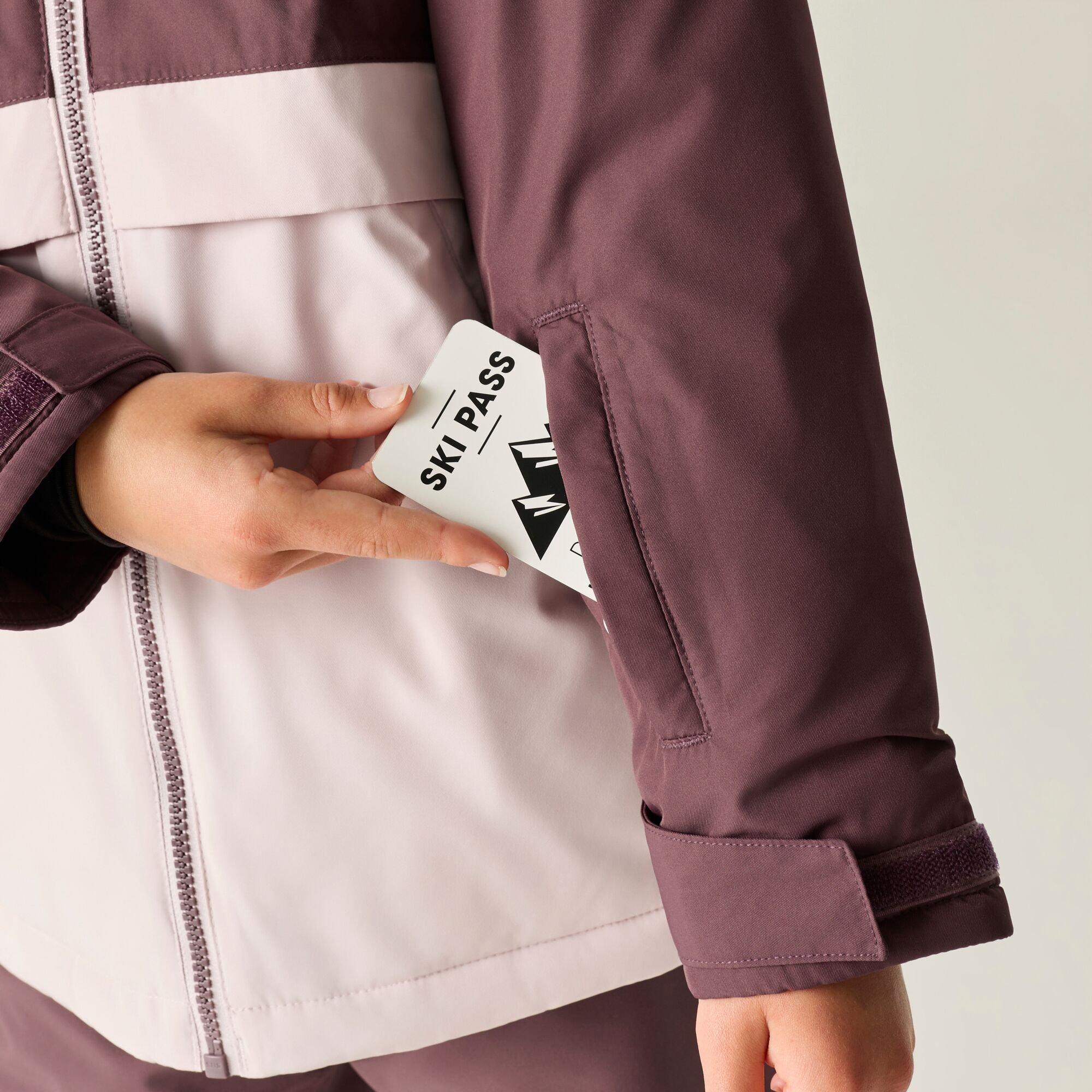 Huckleberry/Pin - Dare 2b - Kids Wing It Waterproof Jacket - 7