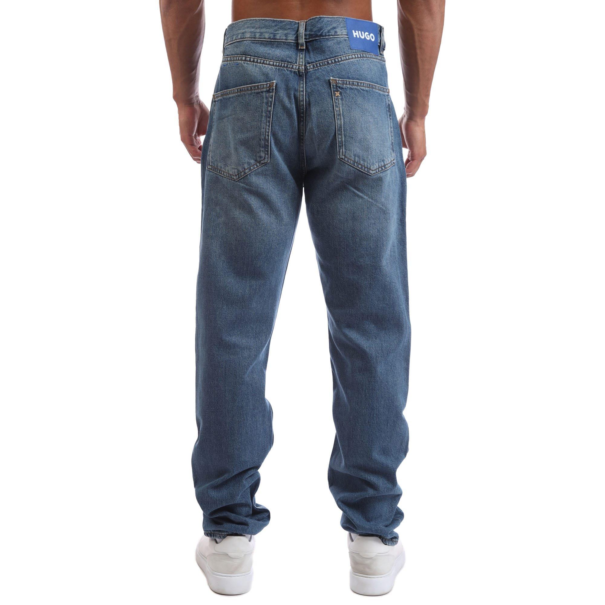 Navy - Hugo - Jonah Slim-Fit Jeans - 2