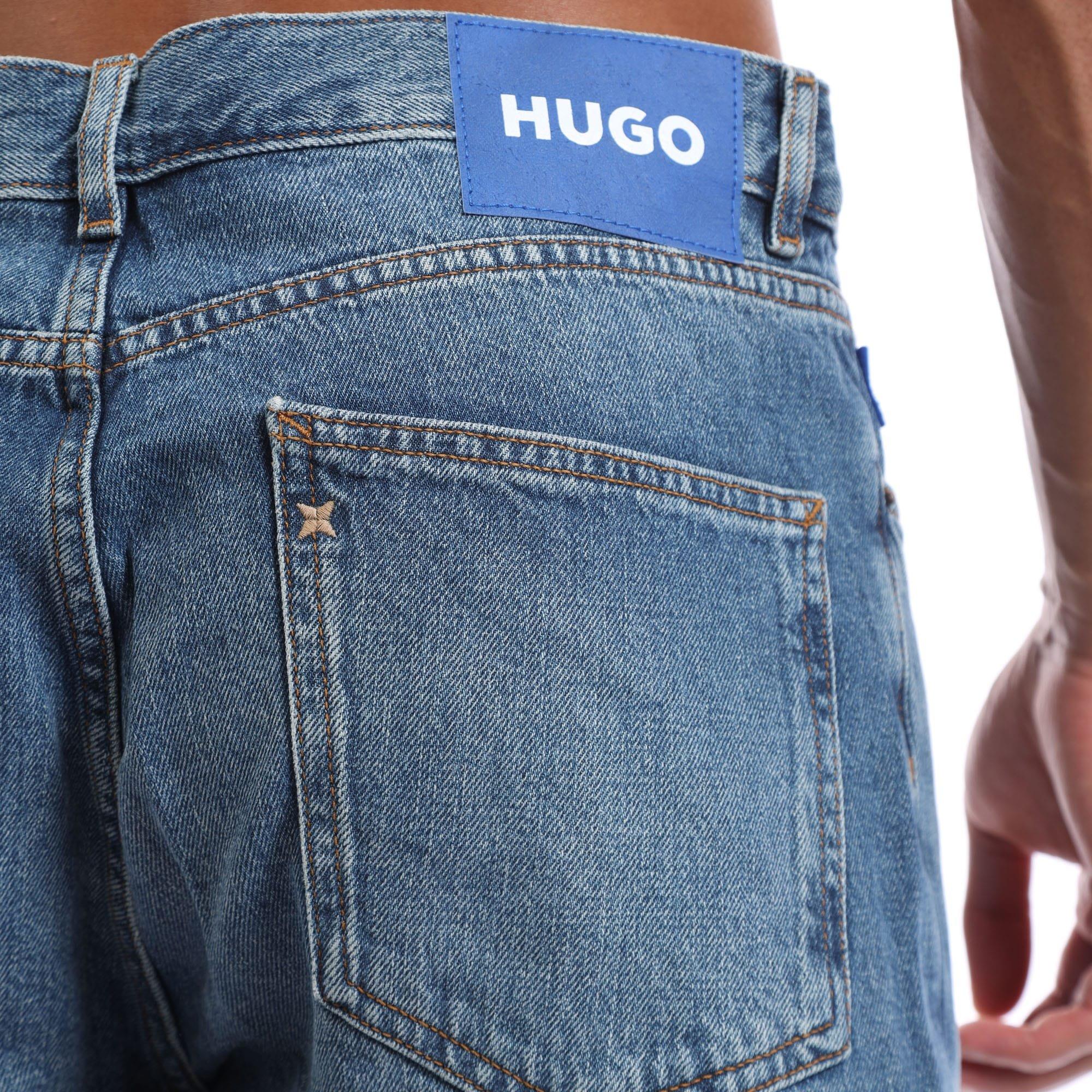 Navy - Hugo - Jonah Slim-Fit Jeans - 3