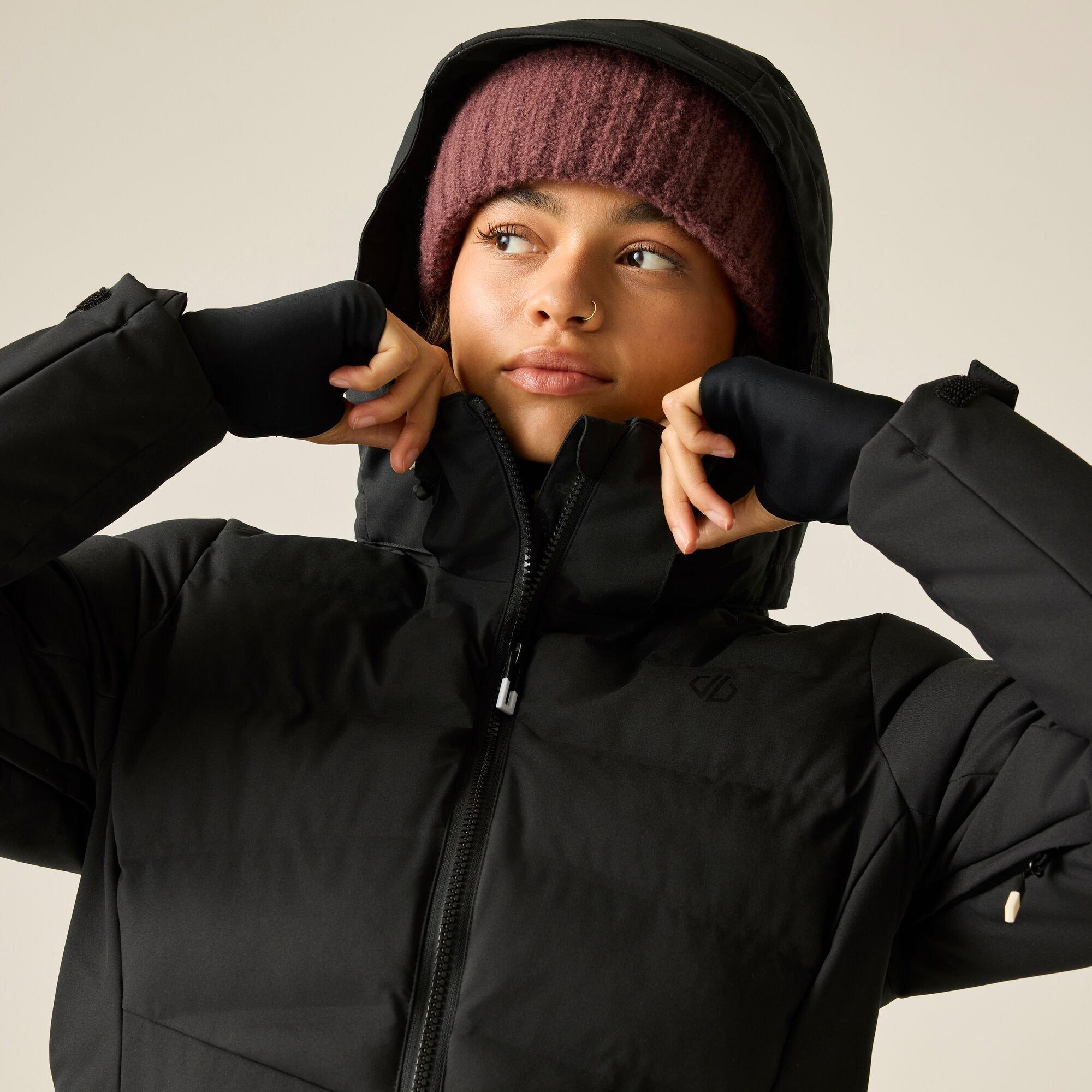Black - Dare 2b - Womens Gliding II Ski Jacket - 3
