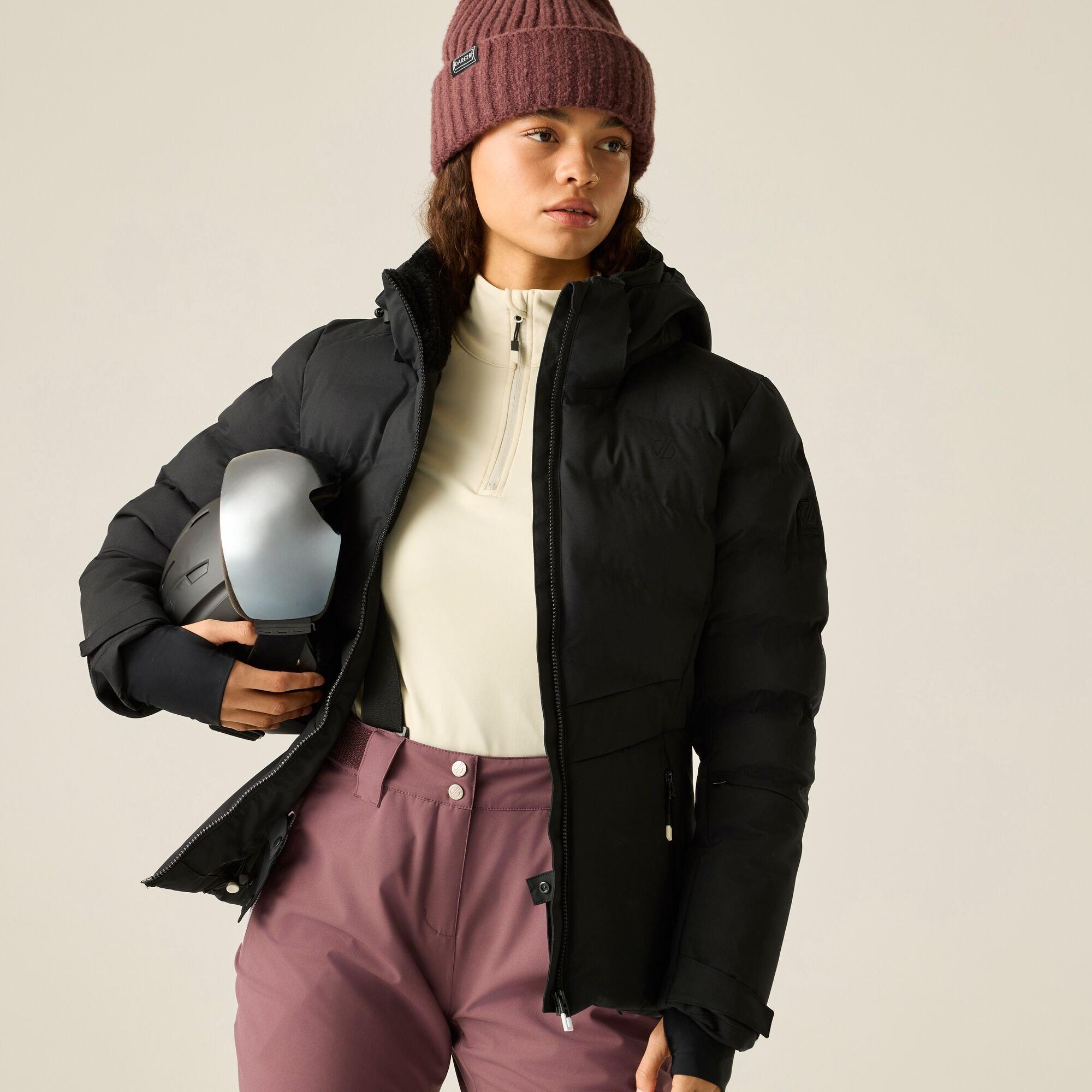 Black - Dare 2b - Womens Gliding II Ski Jacket - 6