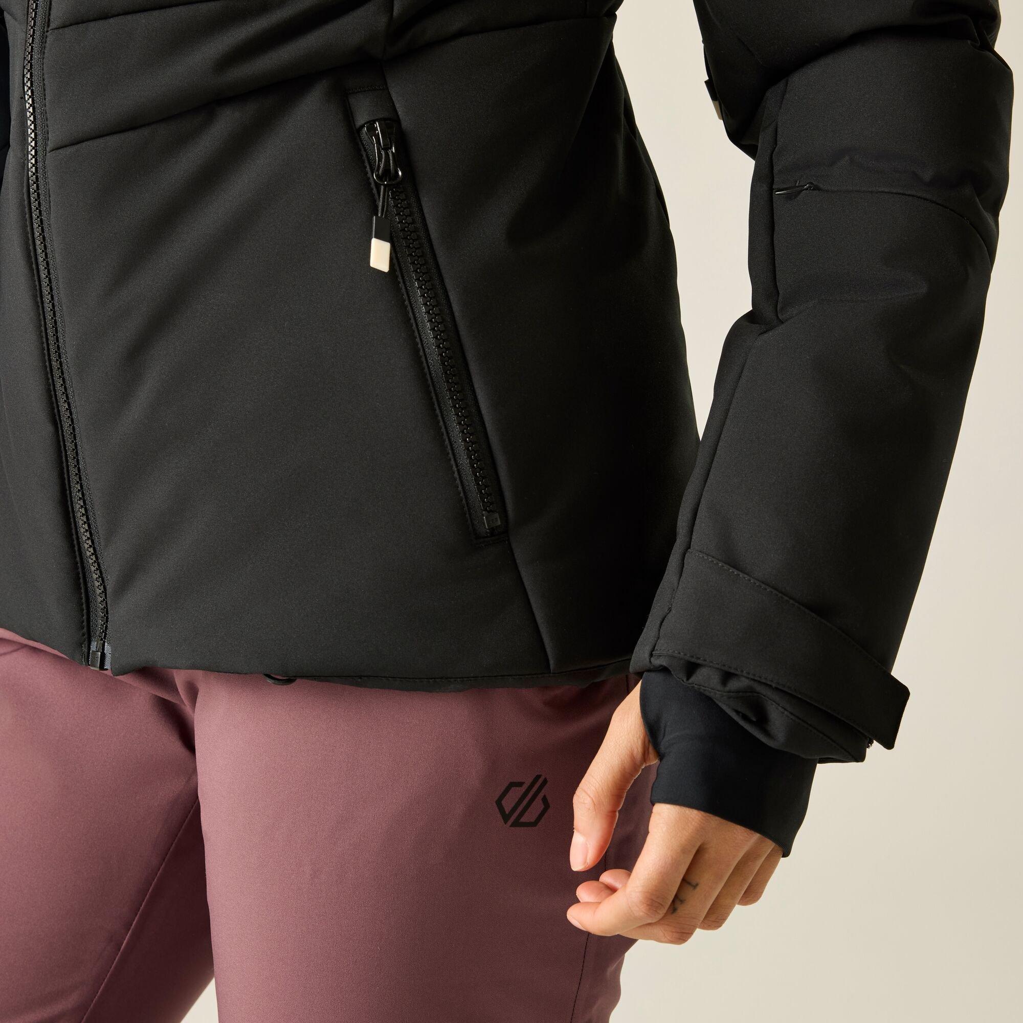 Black - Dare 2b - Womens Gliding II Ski Jacket - 9