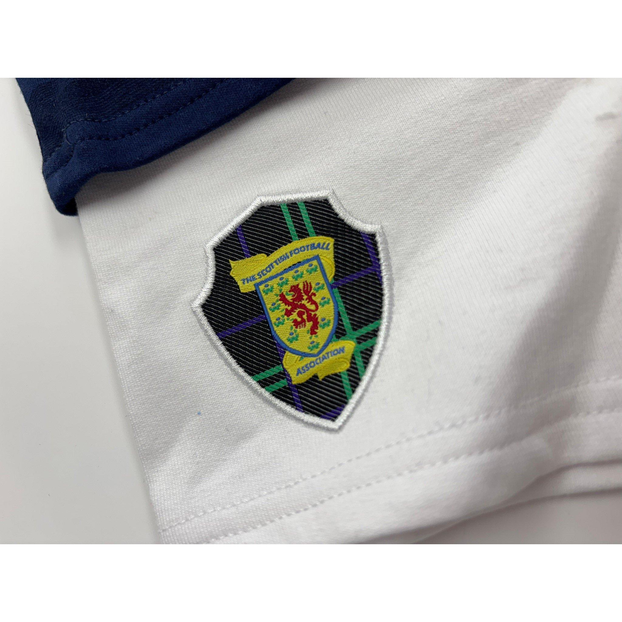 Marineblauw/Wit - Team - Scotland 1998 Retro T-Shirt & Short - 5