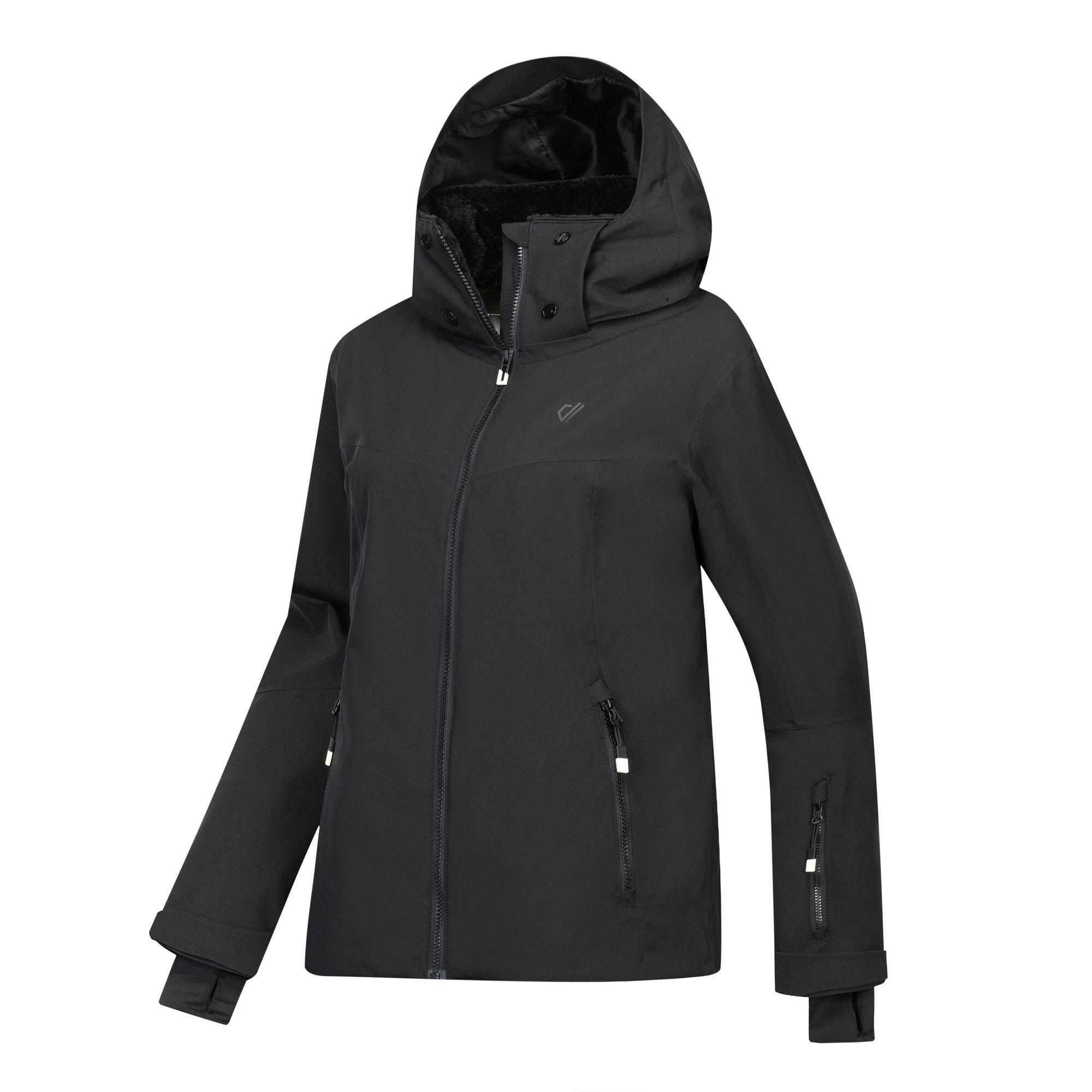 Black - Dare 2b - Womens Flurry III Ski Jacket - 12