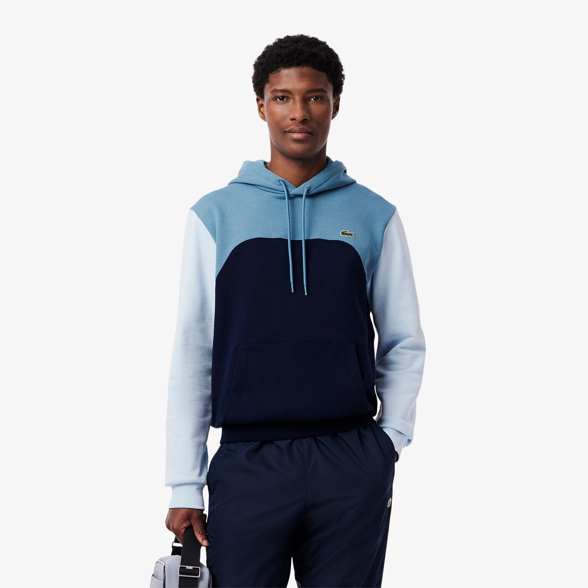 Multi Colour - Lacoste - Classic-Fit Colour Block Hooded Sweatshirt - 2