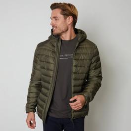 Threadbare Matte Finish Padded Hooded Jacket